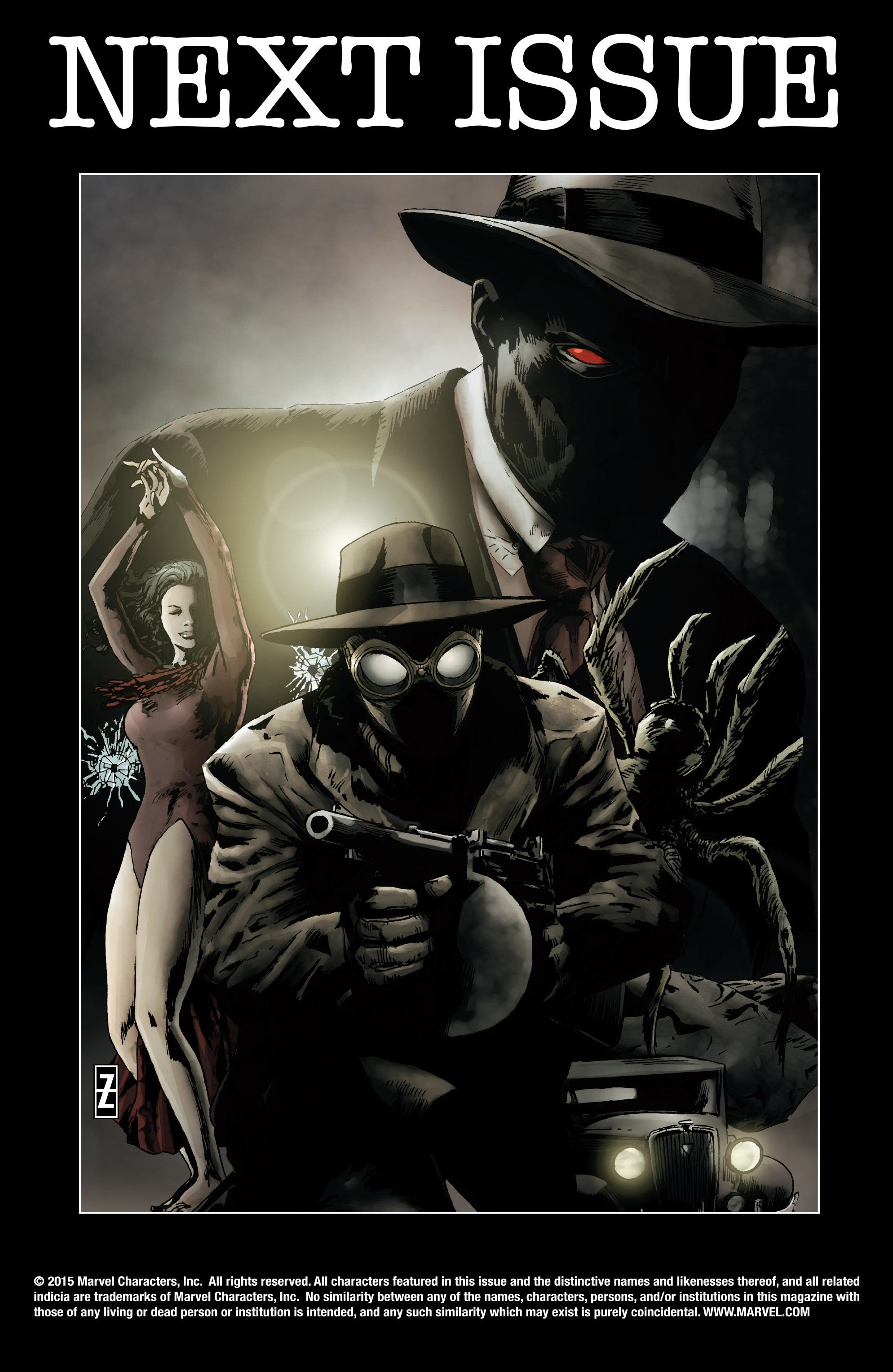 Read online Spider-Man Noir: Eyes Without A Face comic -  Issue #1 - 23
