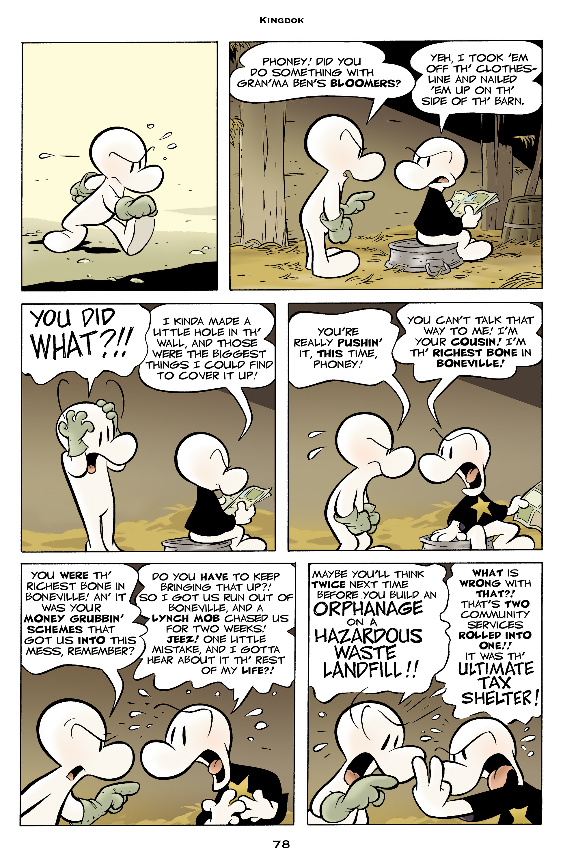 Read online Bone: Out From Boneville comic -  Issue # TPB - 78