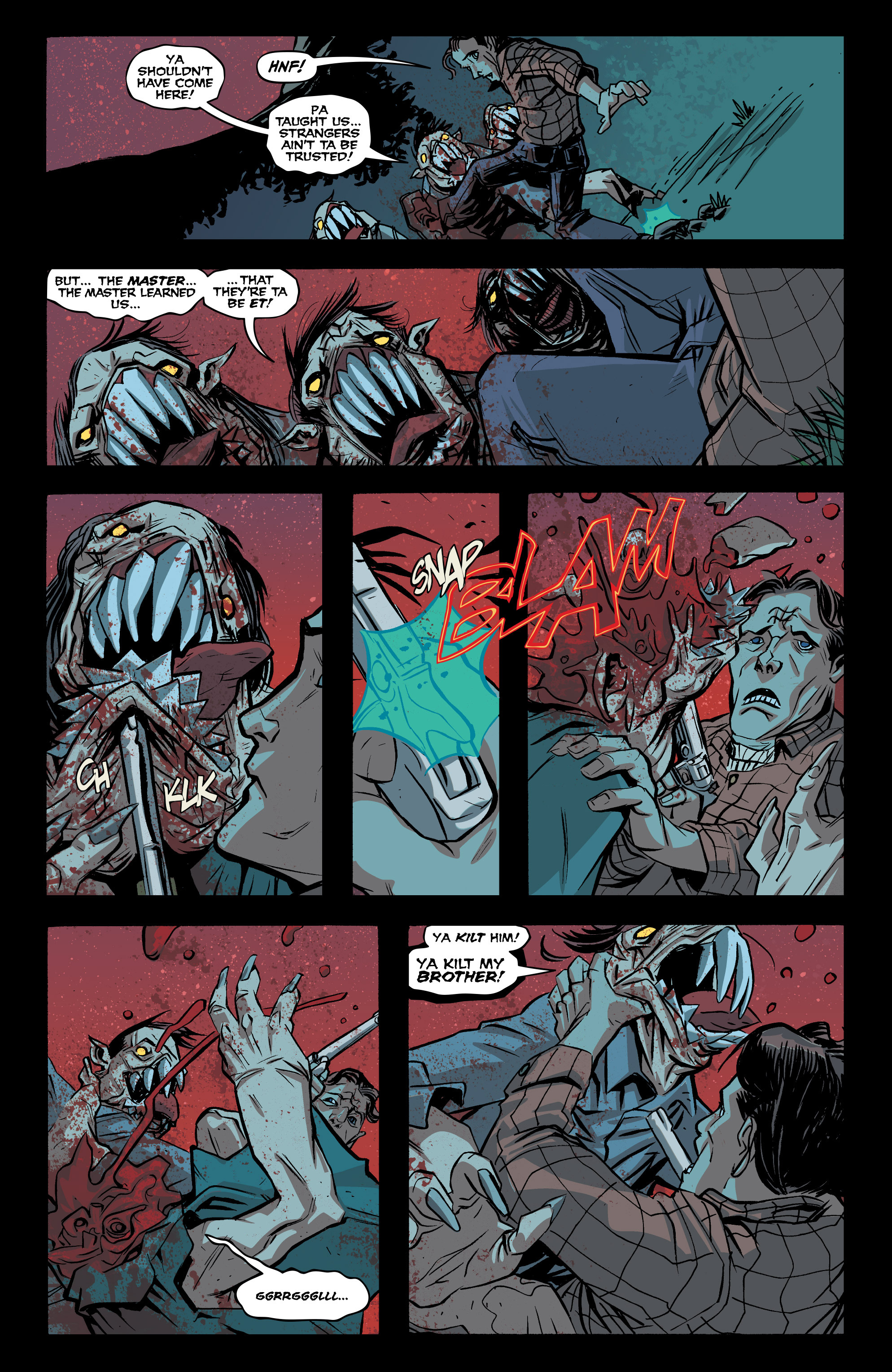 Read online Blood Feud comic -  Issue #2 - 7