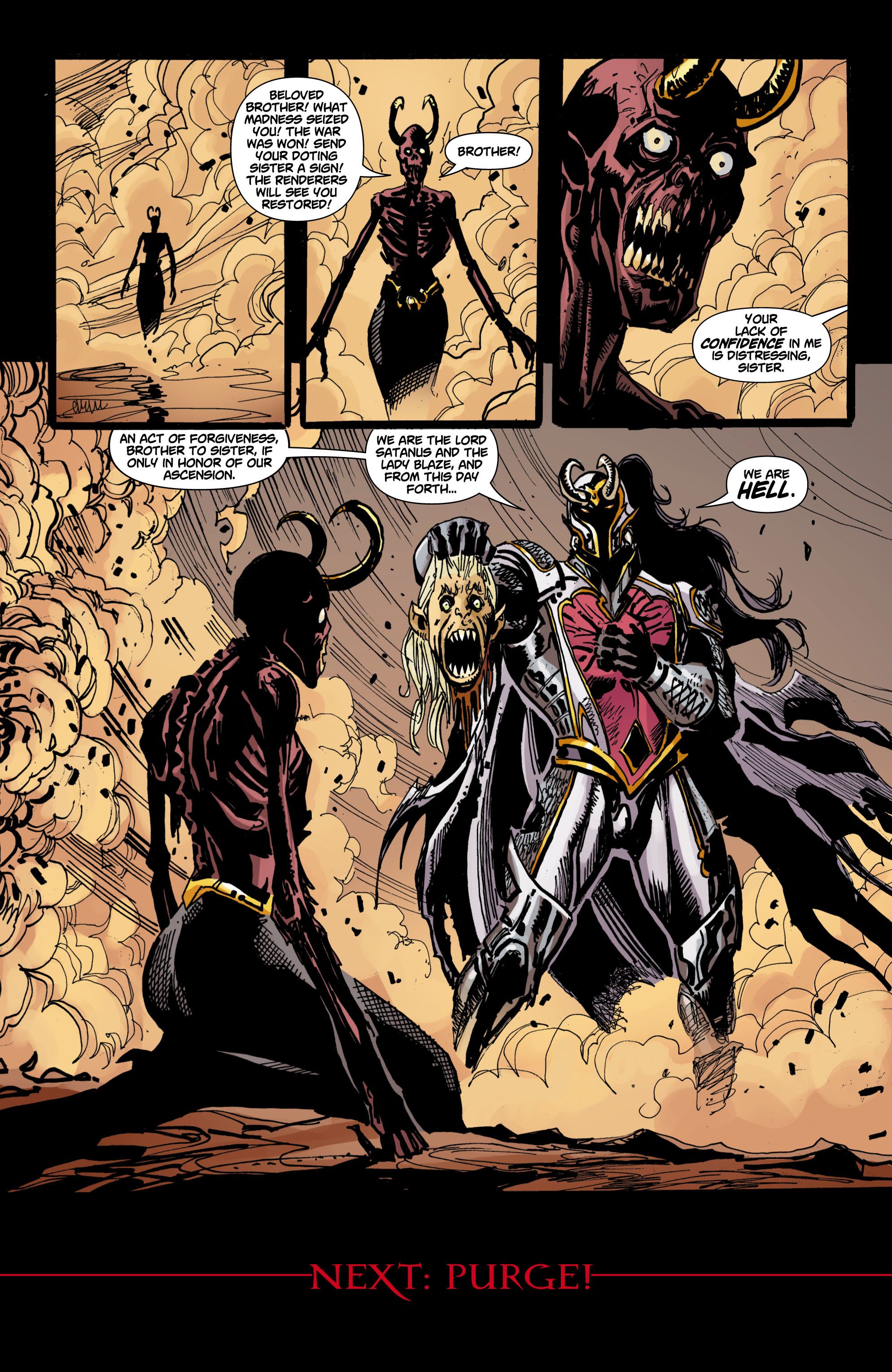 Read online Reign in Hell comic -  Issue #6 - 23