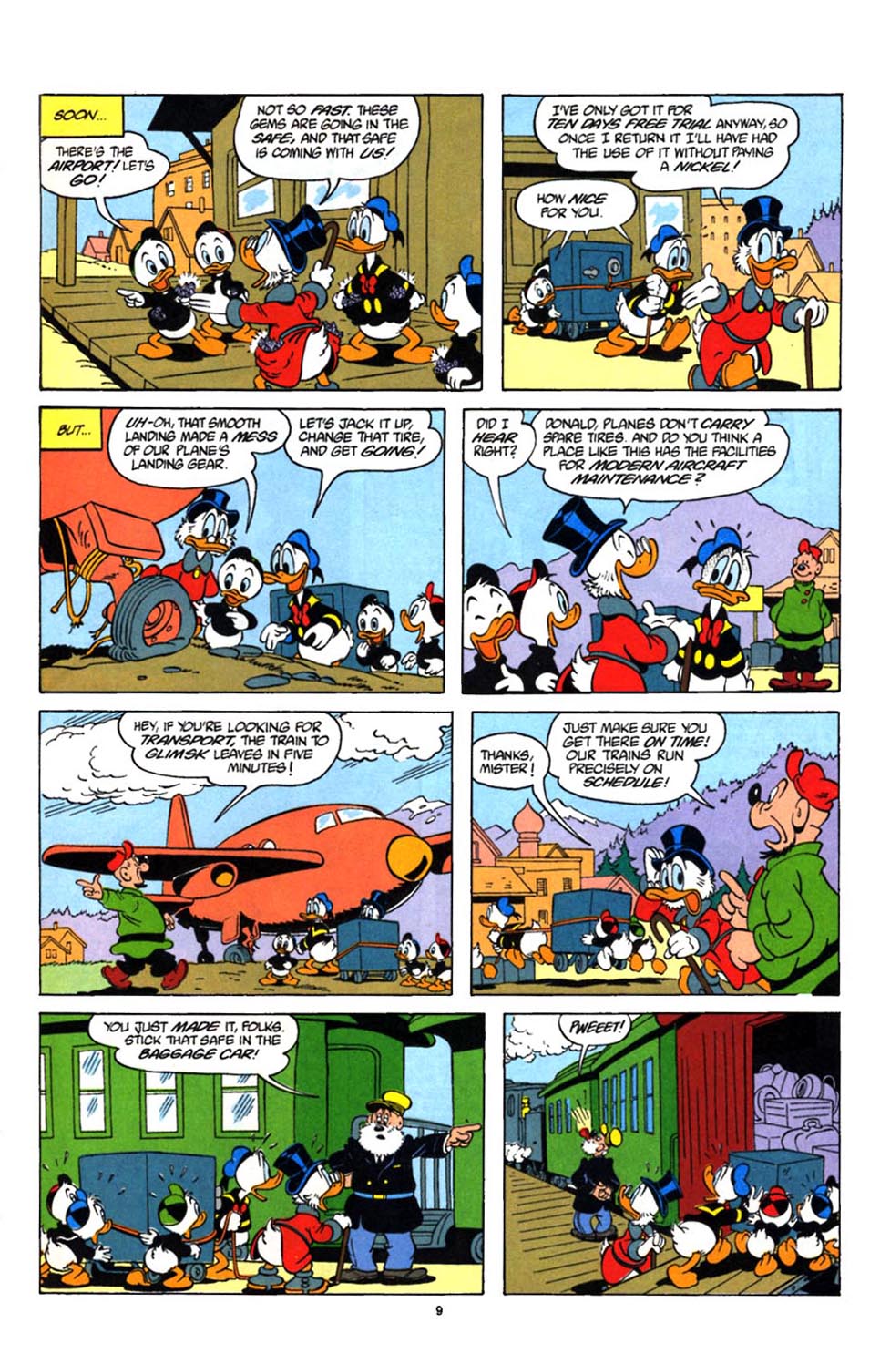 Read online Uncle Scrooge (1953) comic -  Issue #247 - 10