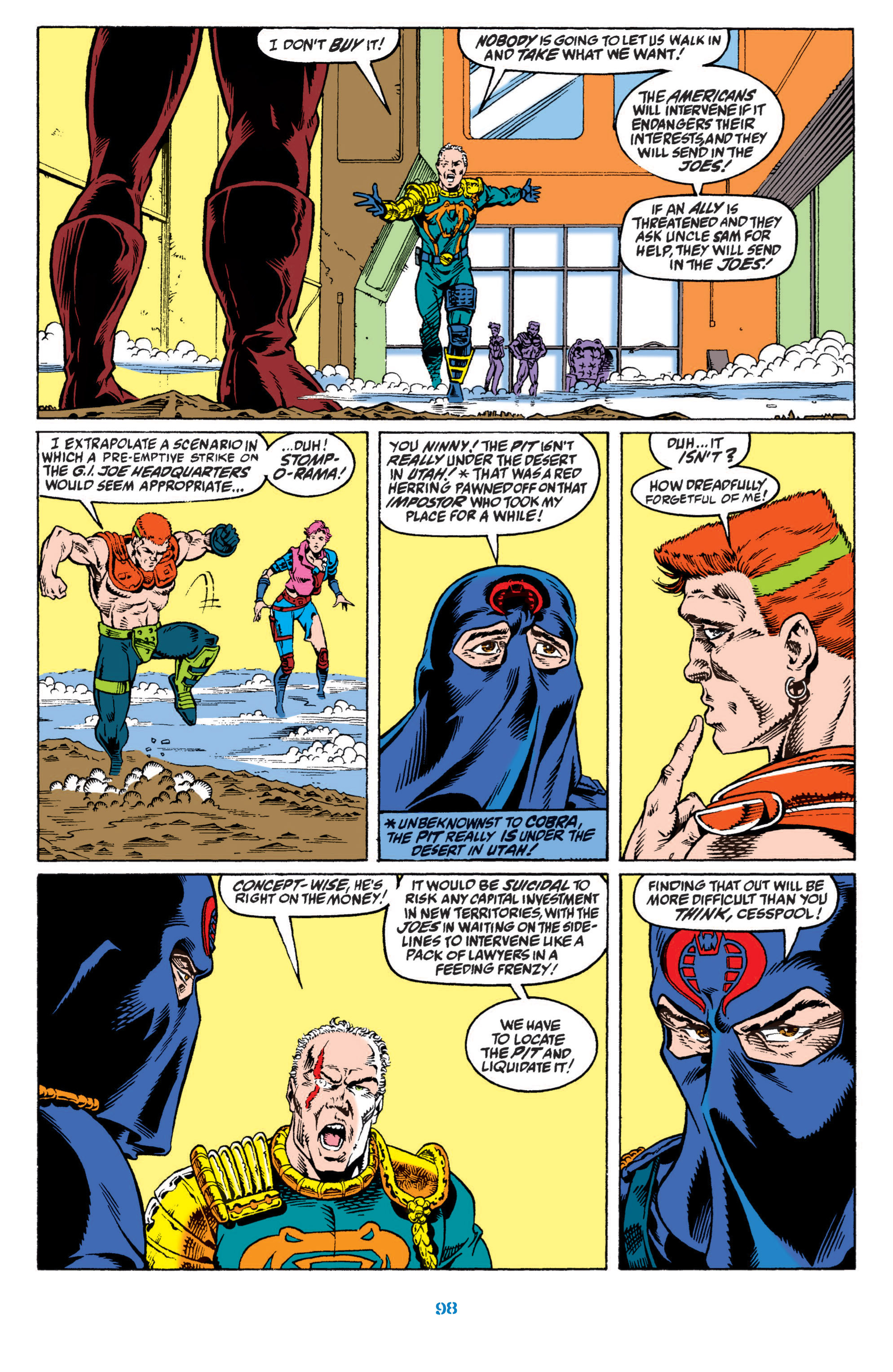 Read online Classic G.I. Joe comic -  Issue # TPB 13 (Part 1) - 99