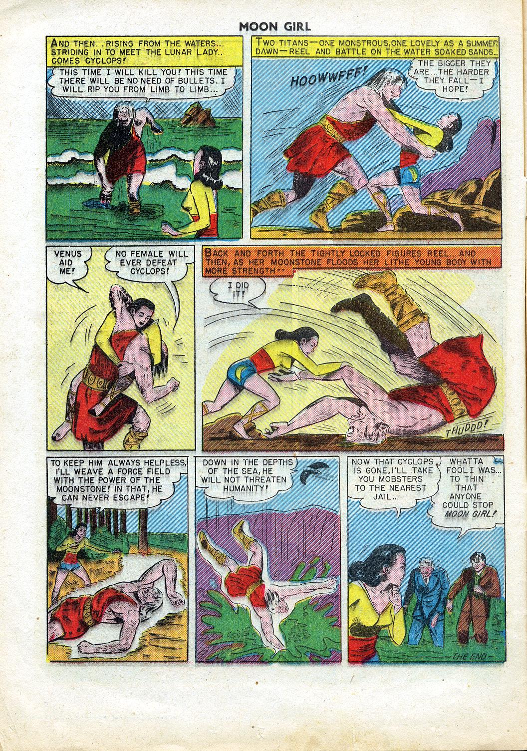 Read online Moon Girl (1947) comic -  Issue #4 - 12