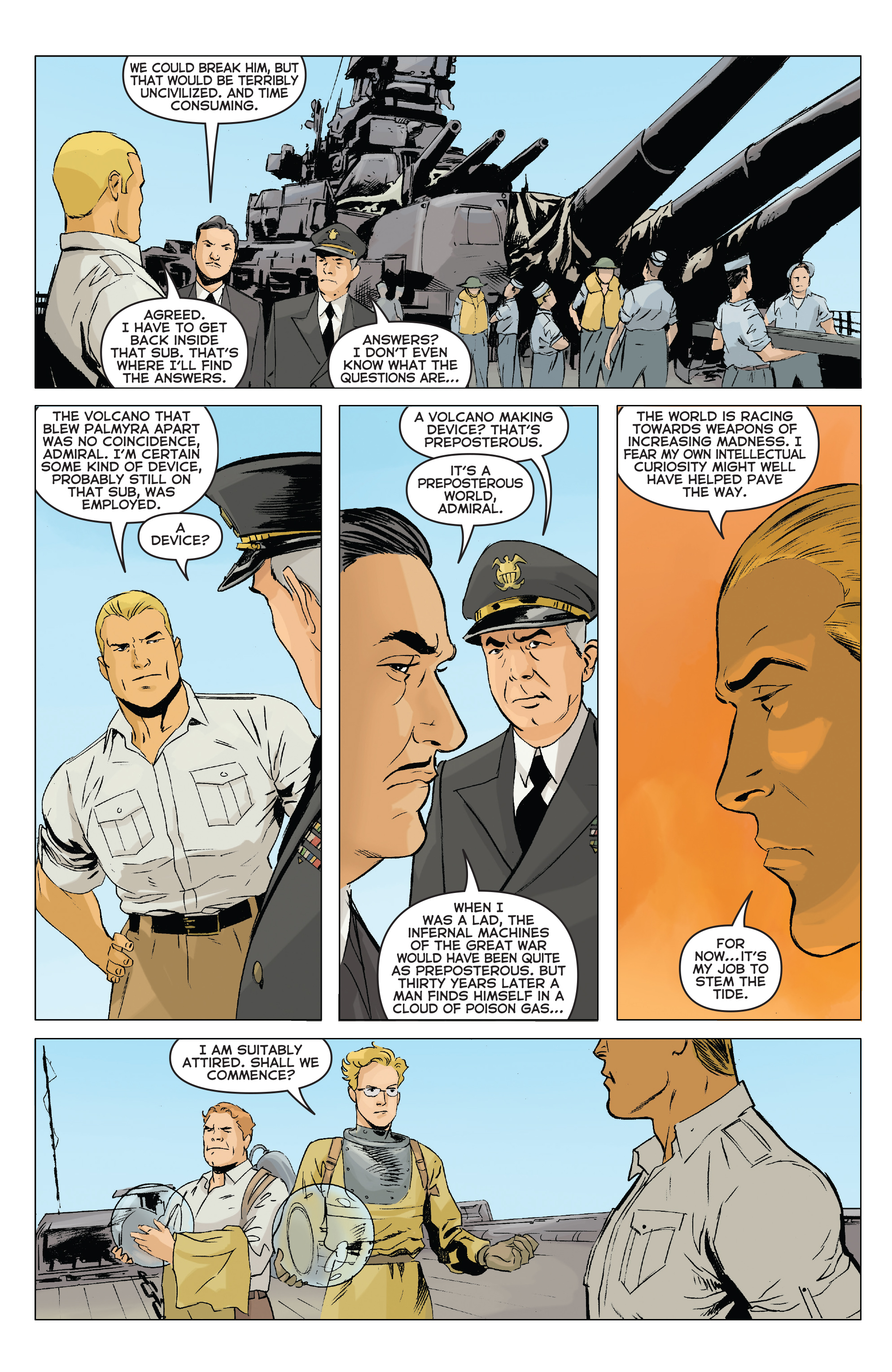 Read online Doc Savage: Ring Of Fire comic -  Issue #2 - 15