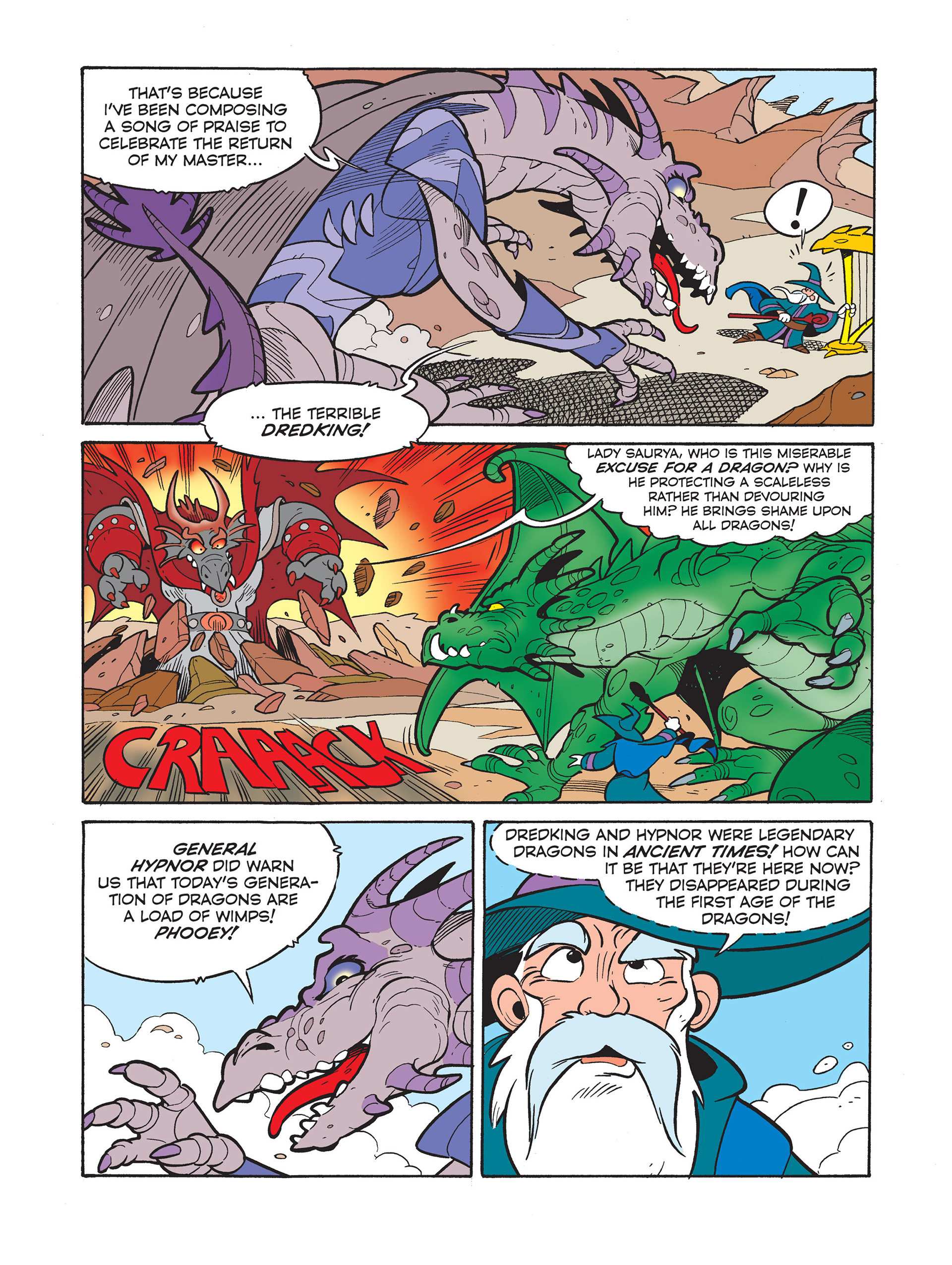 Read online Wizards of Mickey II: The Dark Age comic -  Issue #4 - 5