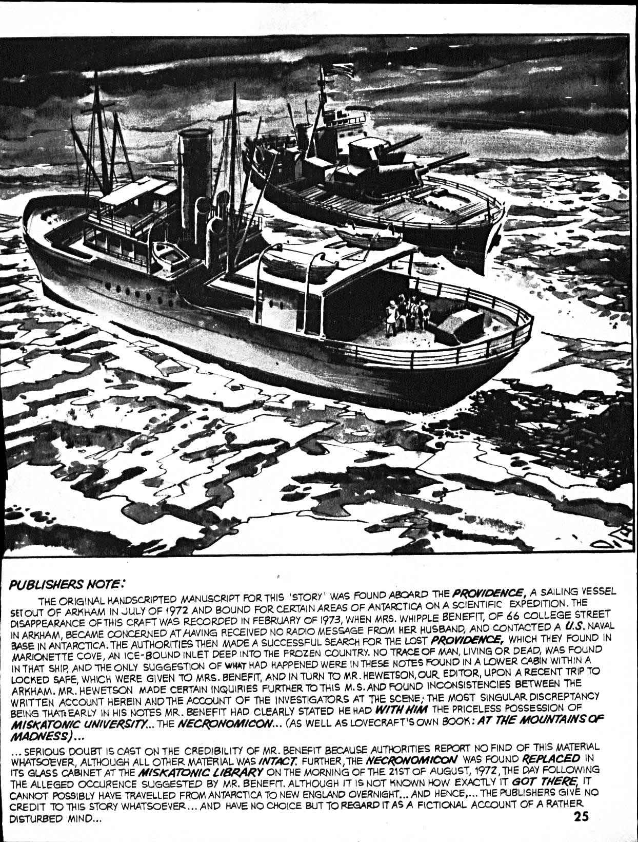 Read online Scream (1973) comic -  Issue #1 - 25