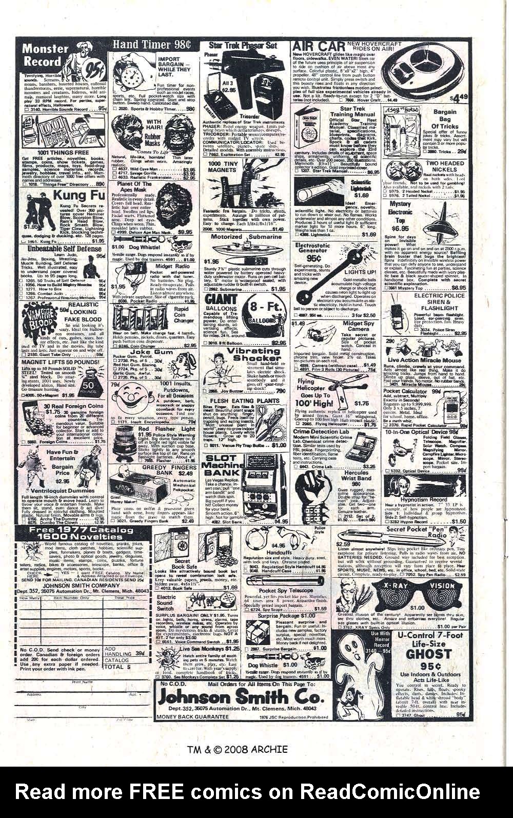 Read online Jughead (1965) comic -  Issue #262 - 34