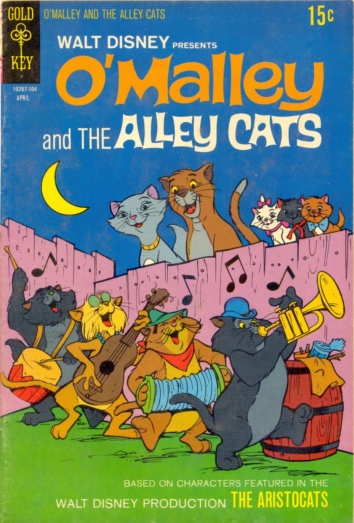 Read online O'Malley and the Alley Cats comic -  Issue #1 - 1