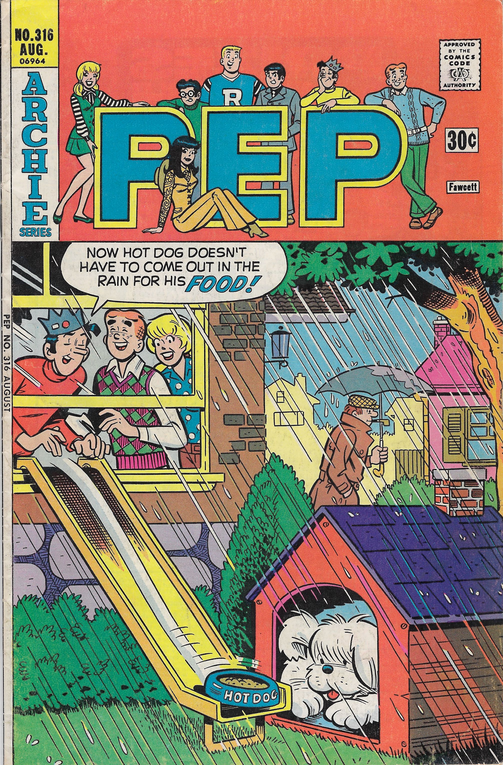 Read online Pep Comics comic -  Issue #316 - 1