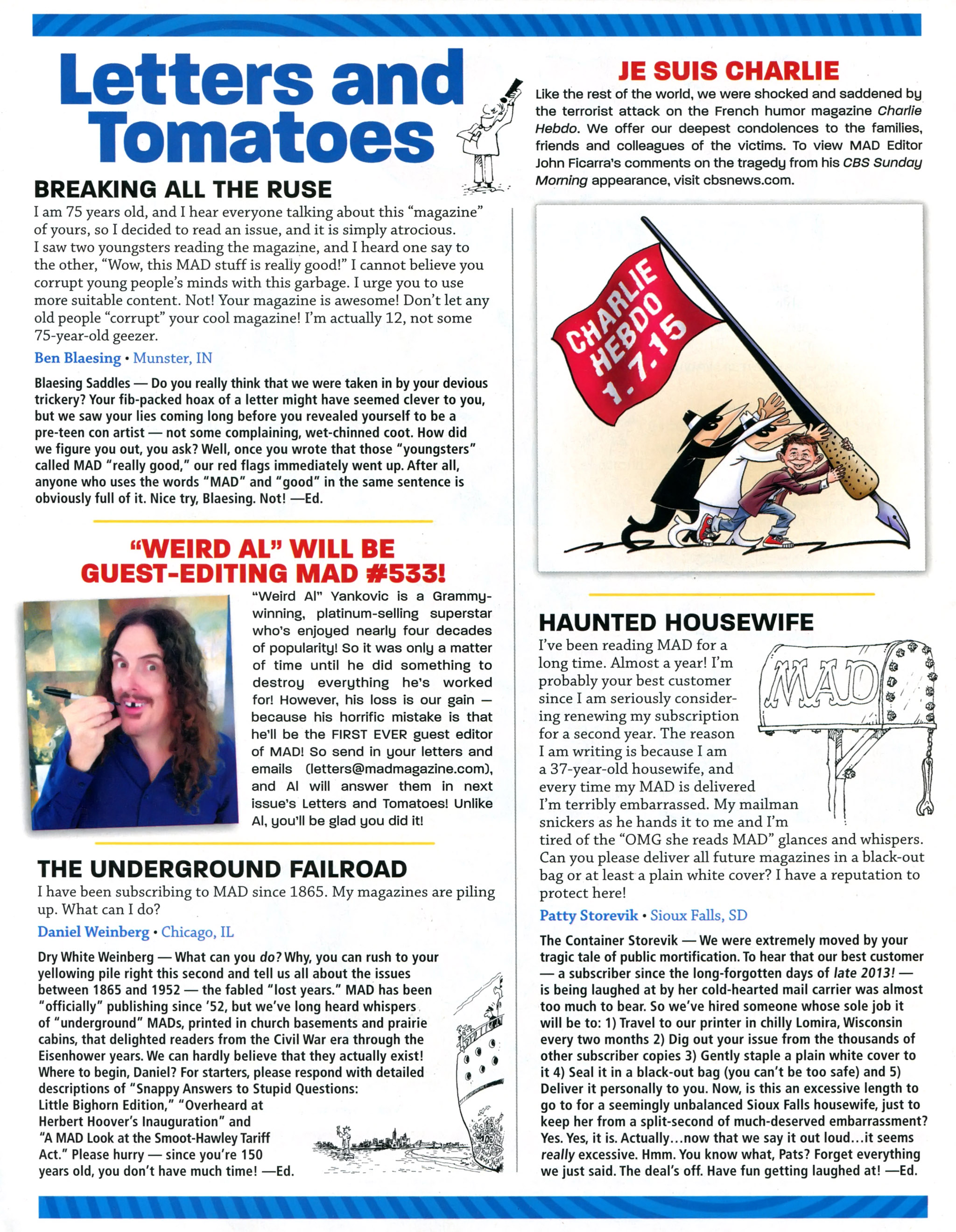 Read online MAD comic -  Issue #532 - 4