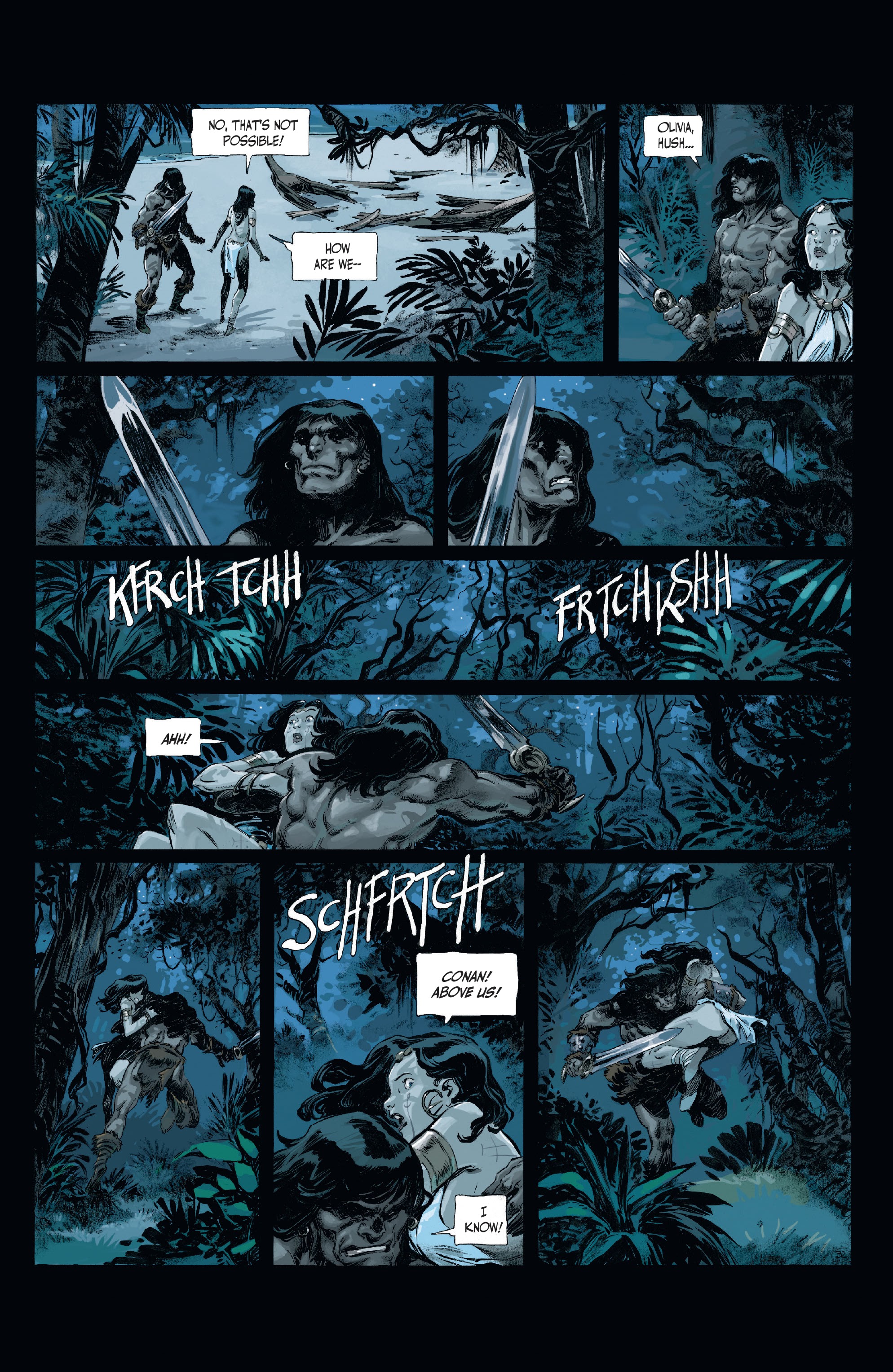 Read online The Cimmerian: Iron Shadows in the Moon comic -  Issue #2 - 14