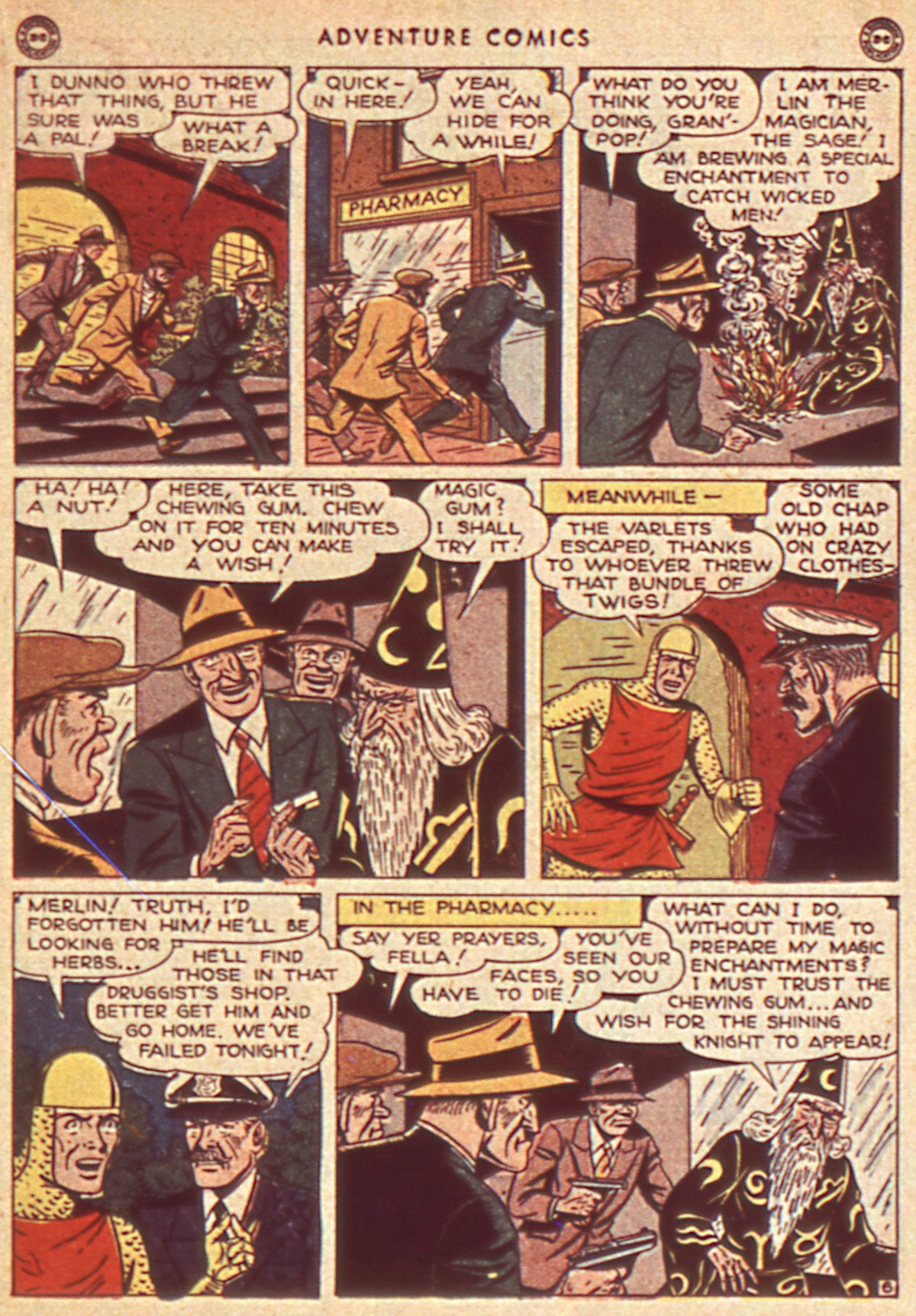 Read online Adventure Comics (1938) comic -  Issue #107 - 35