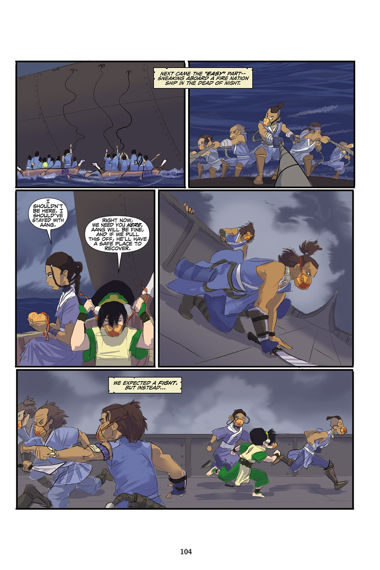 Read online Nickelodeon Avatar: The Last Airbender - The Lost Adventures comic -  Issue # Full - 105