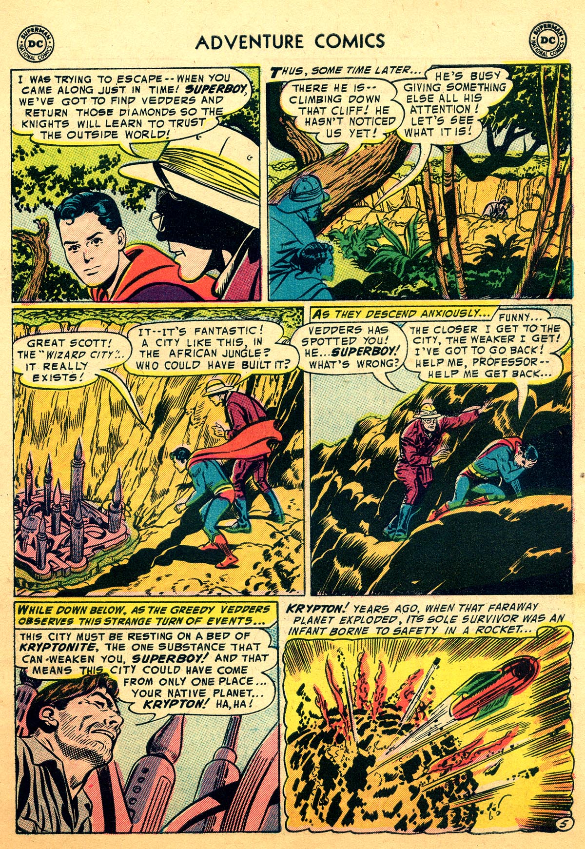 Read online Adventure Comics (1938) comic -  Issue #216 - 7