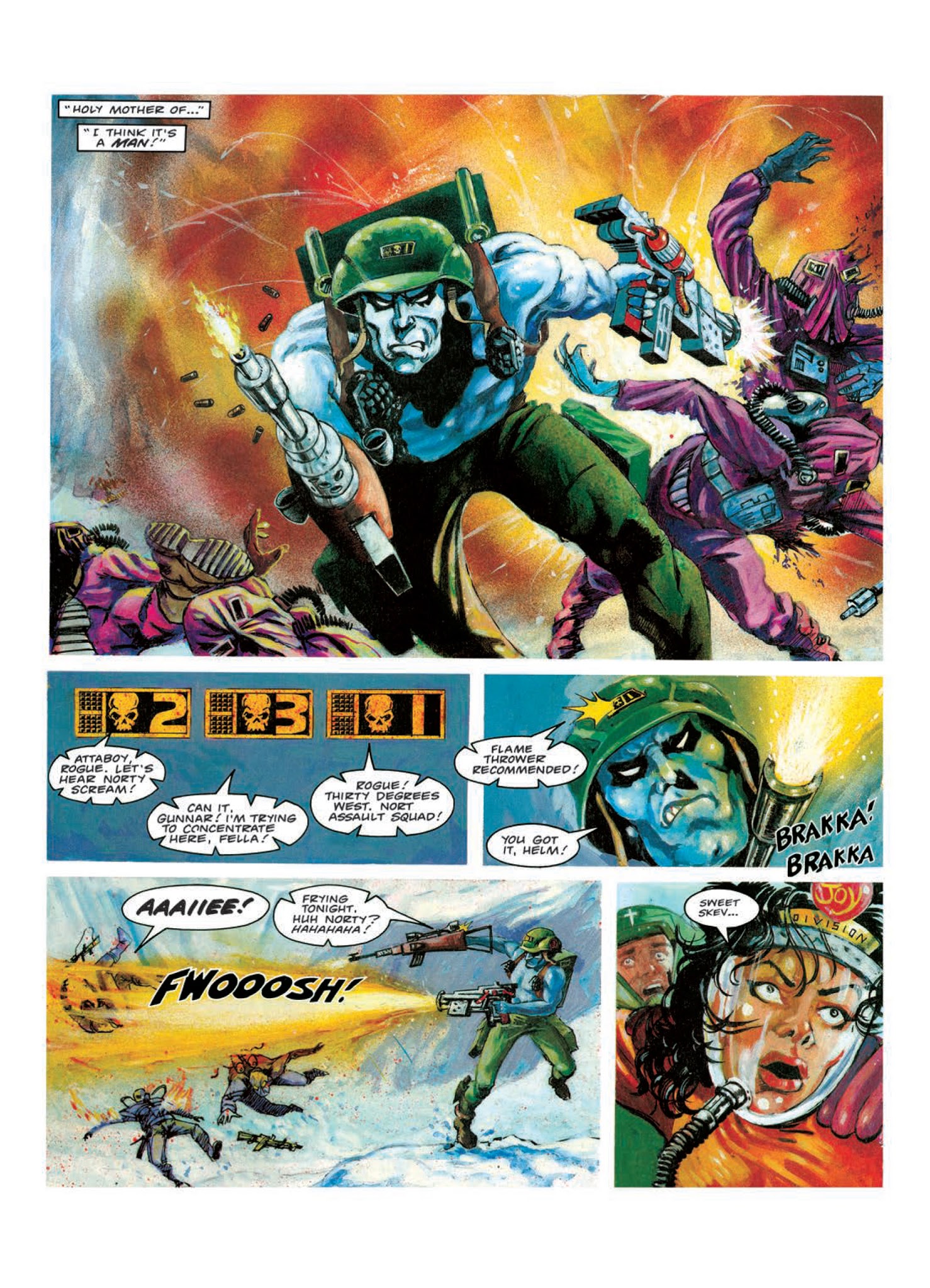 Read online Rogue Trooper: Tales of Nu-Earth comic -  Issue # TPB 4 - 254