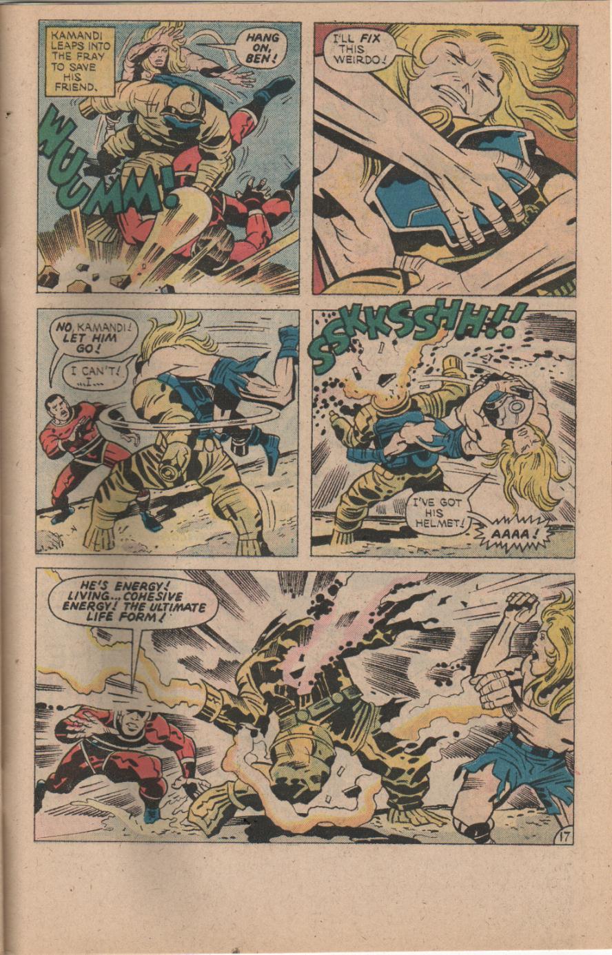 Read online Kamandi, The Last Boy On Earth comic -  Issue #30 - 31