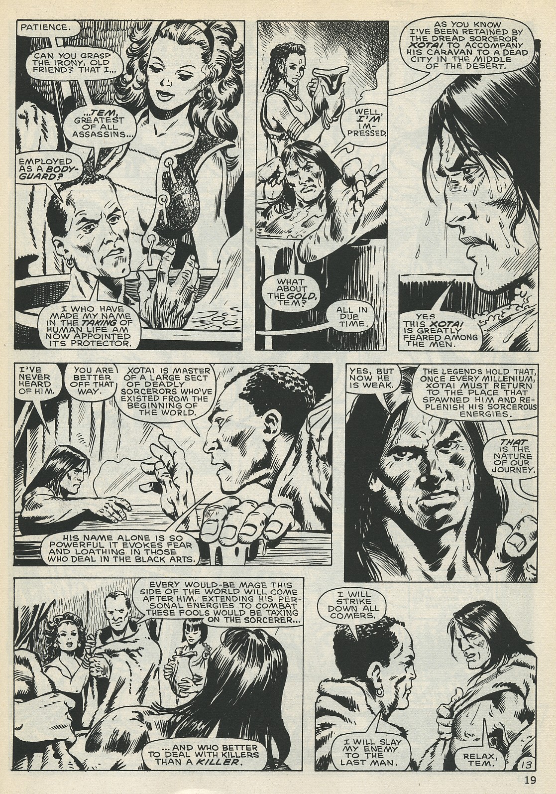 Read online The Savage Sword Of Conan comic -  Issue #128 - 18