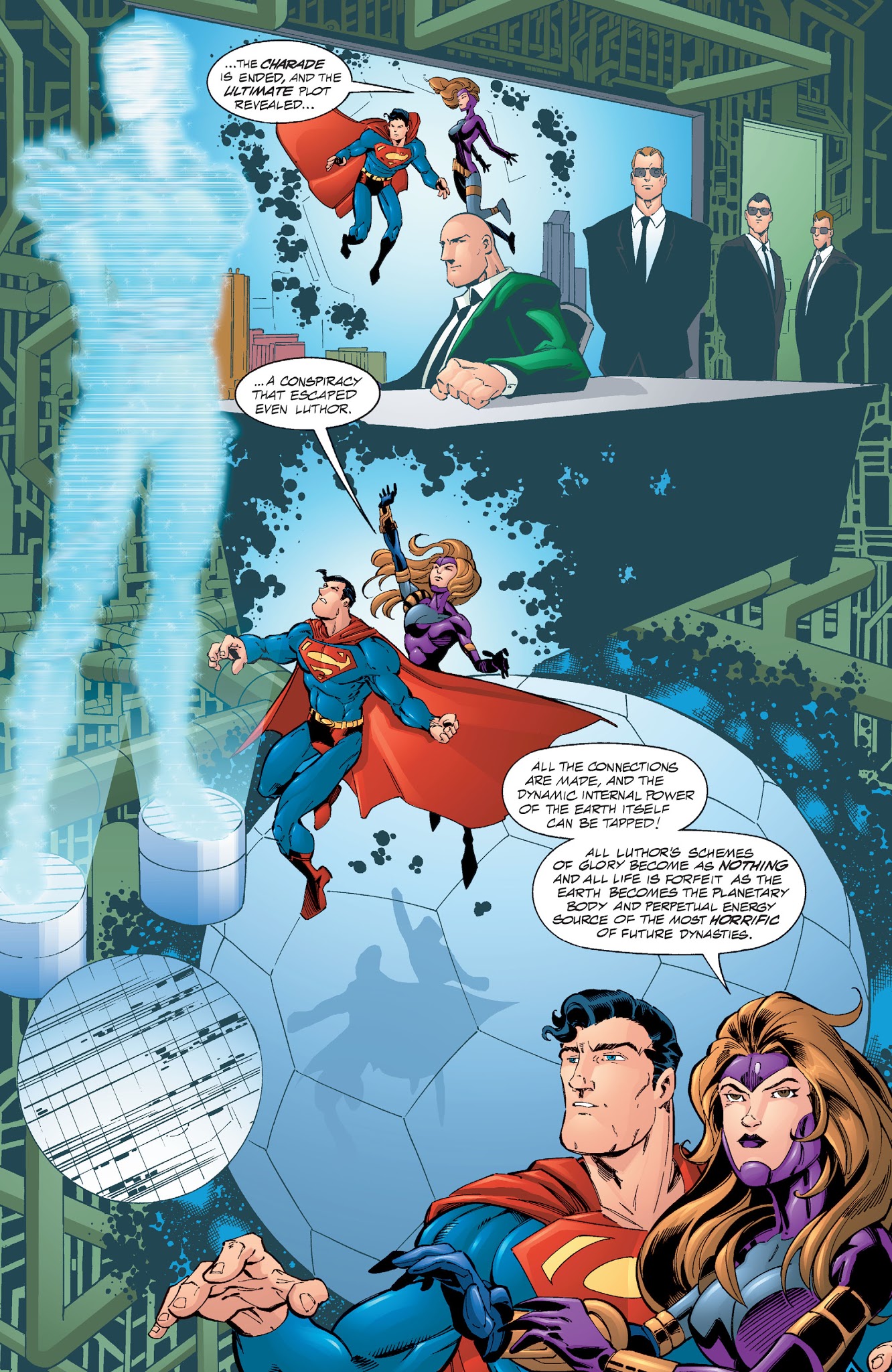 Read online Superman: President Luthor comic -  Issue # TPB - 158