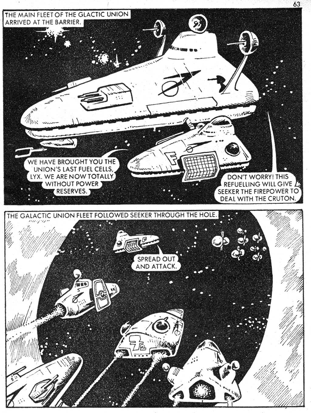 Read online Starblazer comic -  Issue #4 - 63