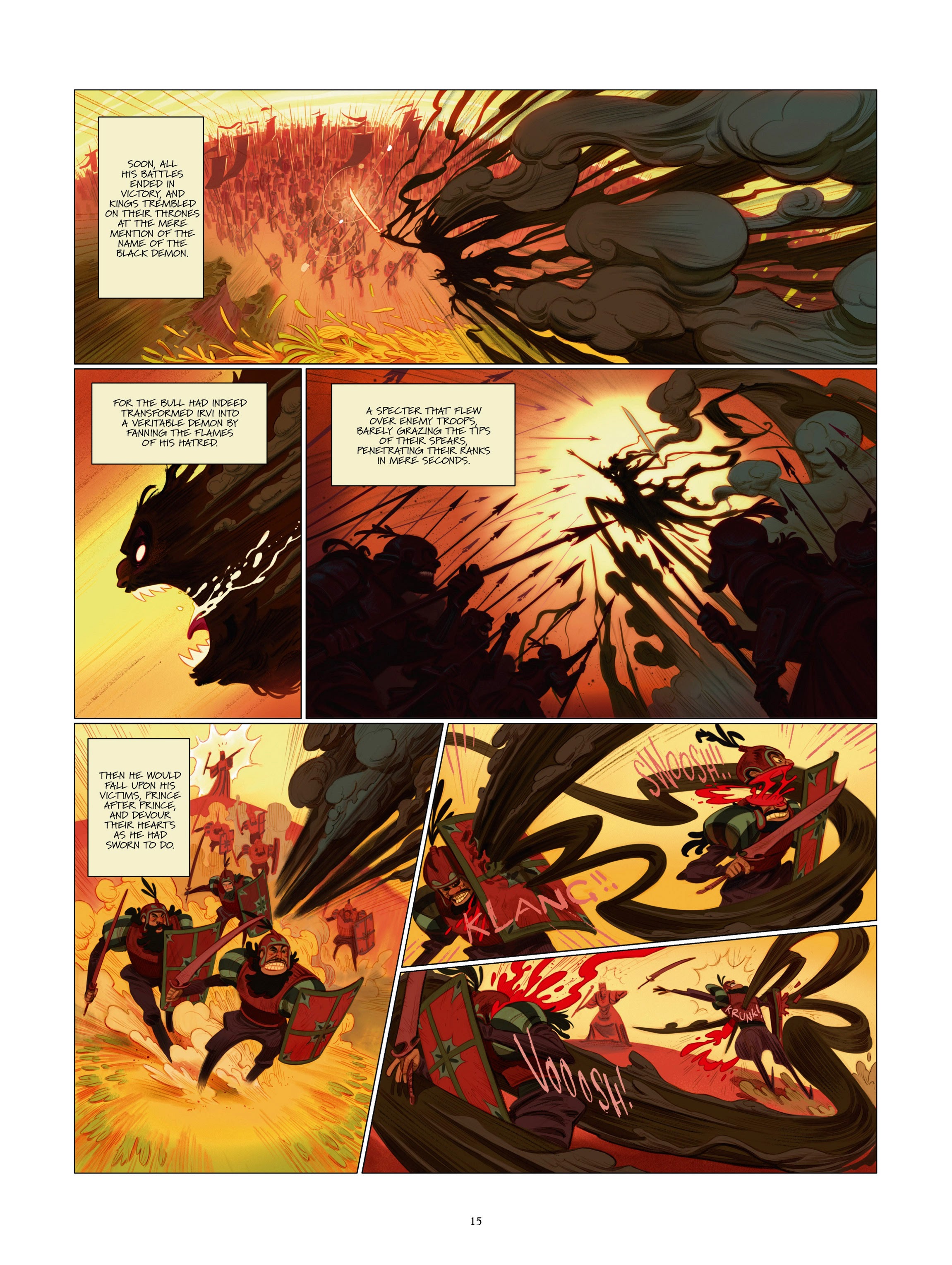 Read online Tales from the Time of the Cobra comic -  Issue #1 - 16