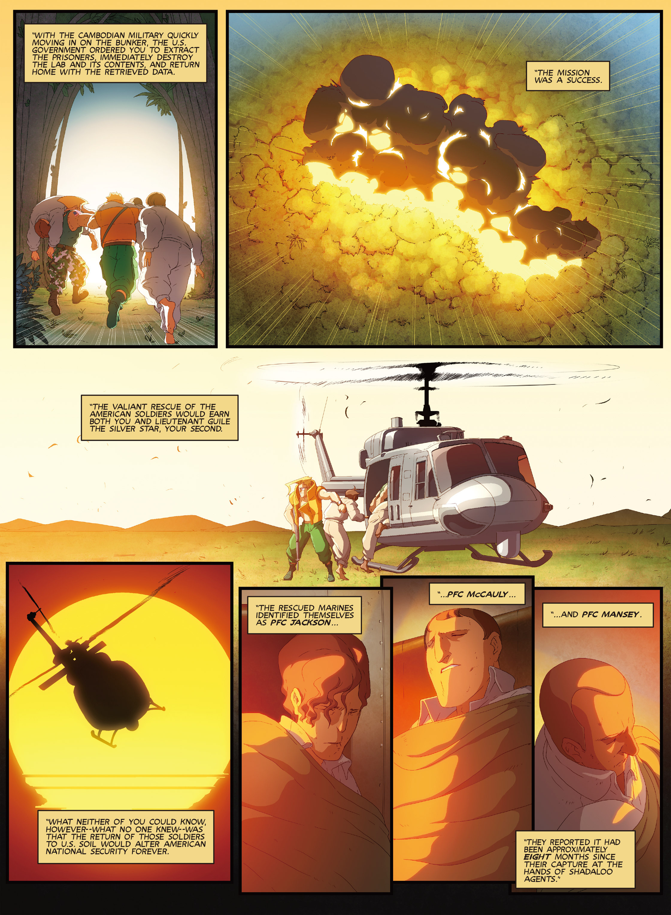 Read online Street Fighter V: The Life and Death(s) of Charlie Nash comic -  Issue # TPB - 15