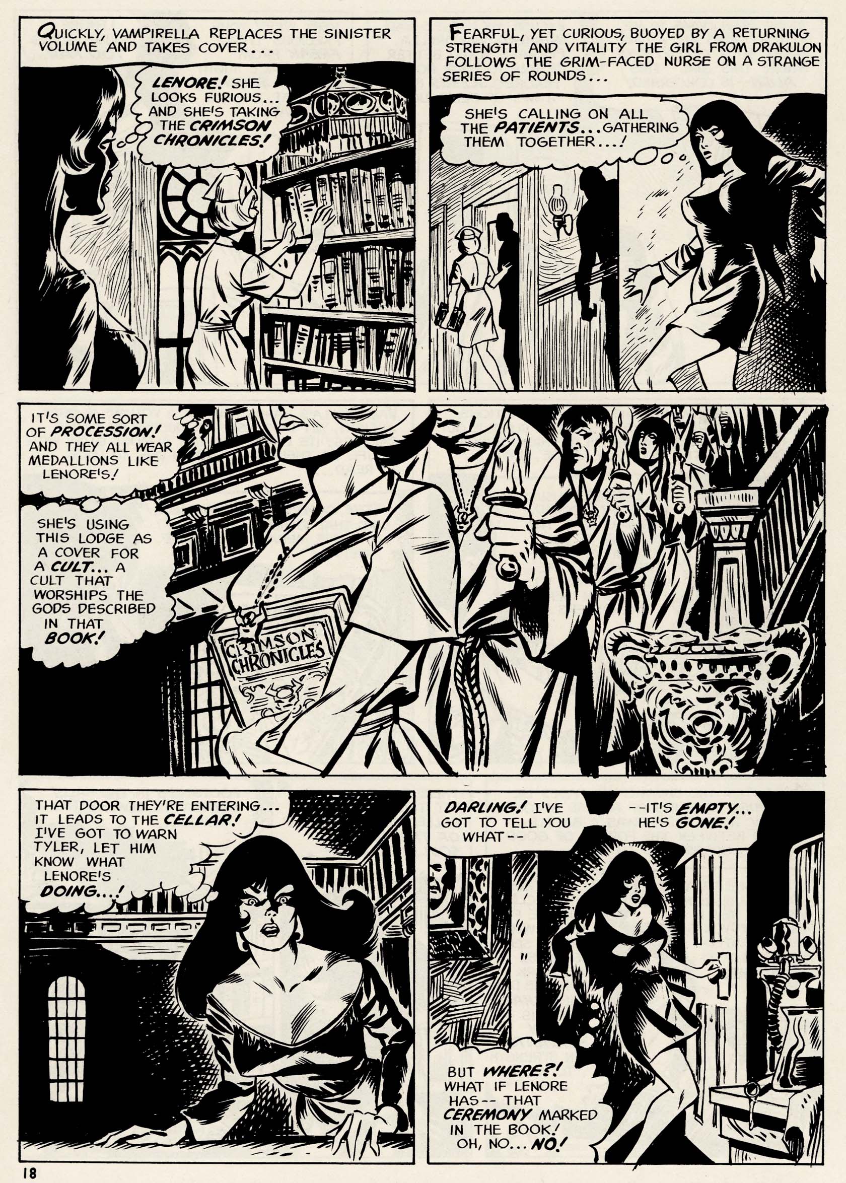 Read online Vampirella (1969) comic -  Issue #8 - 18