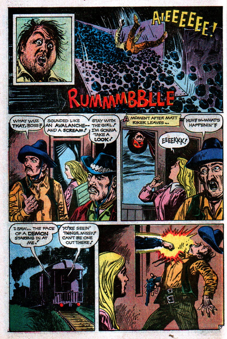 Read online Weird Western Tales (1972) comic -  Issue #19 - 20