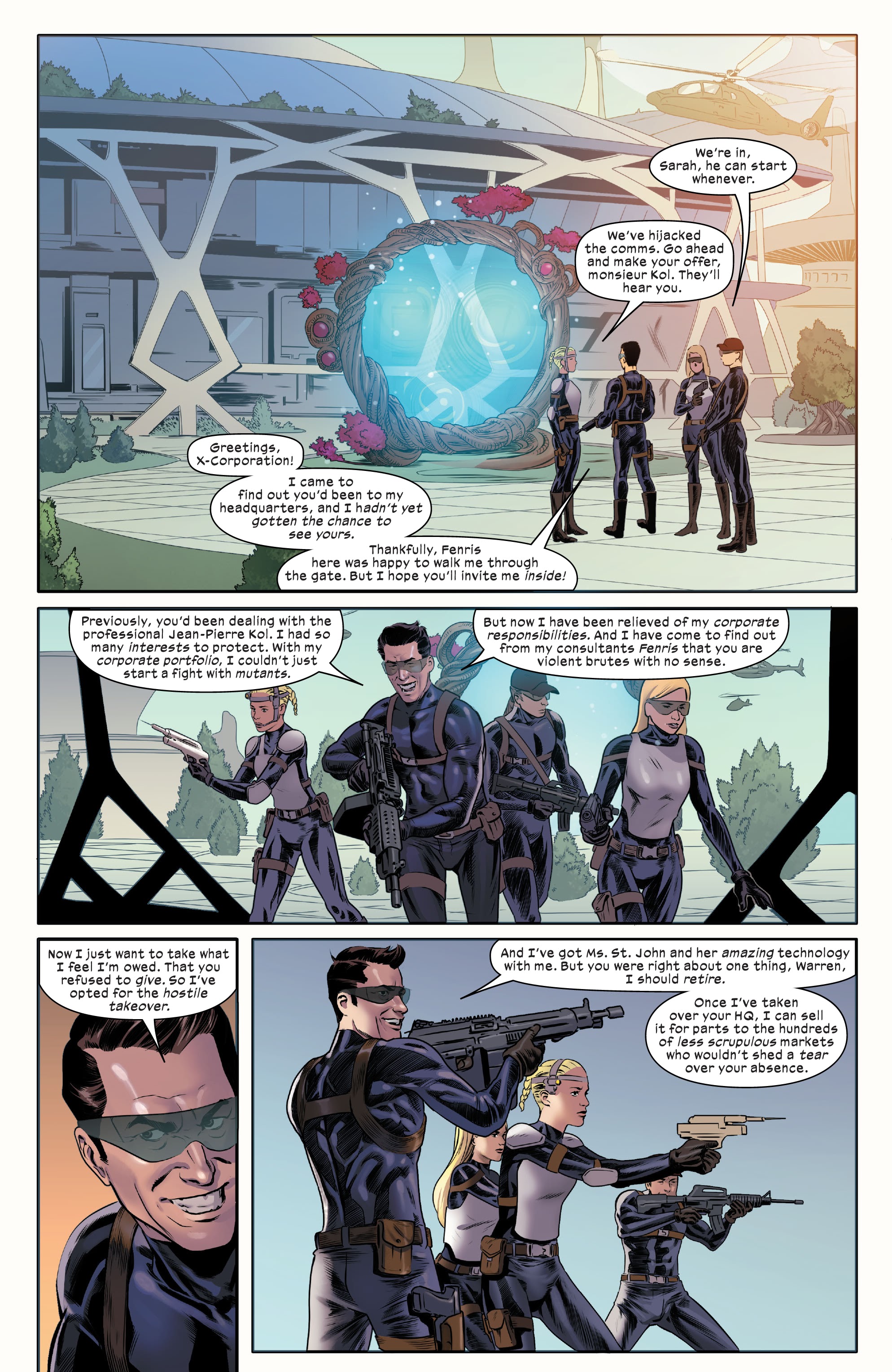 Read online X-Corp comic -  Issue #4 - 22