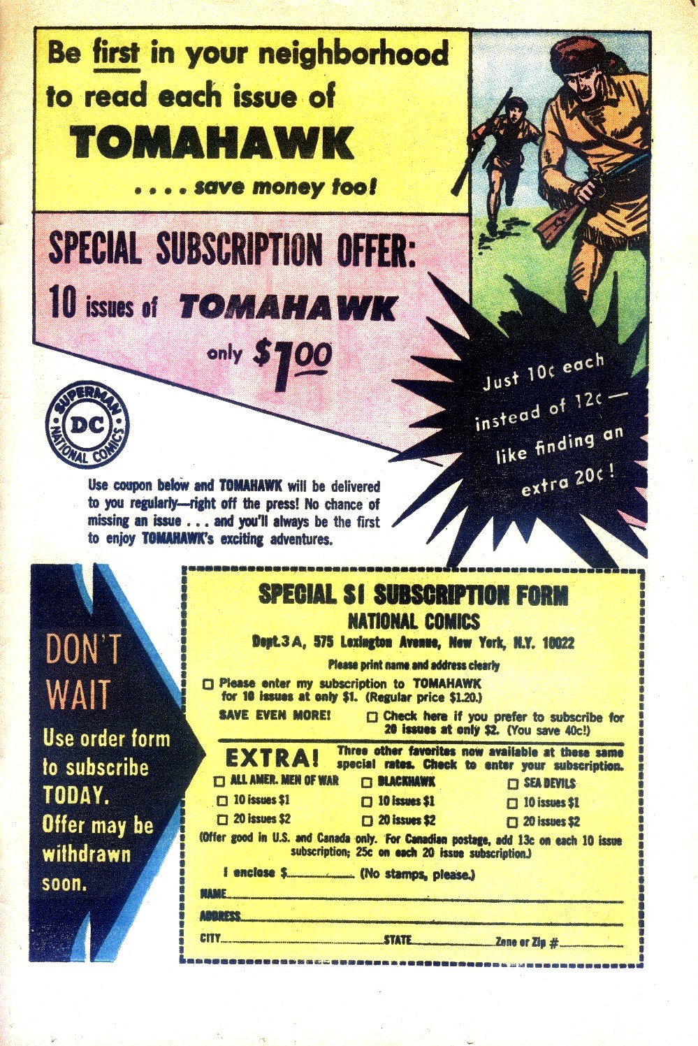 Read online Tomahawk comic -  Issue #95 - 33