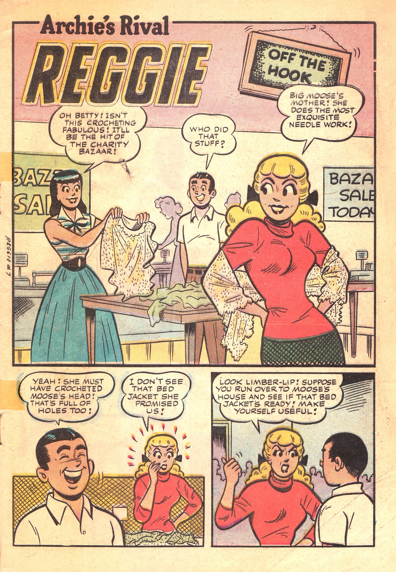 Read online Archie's Rival Reggie comic -  Issue #7 - 3