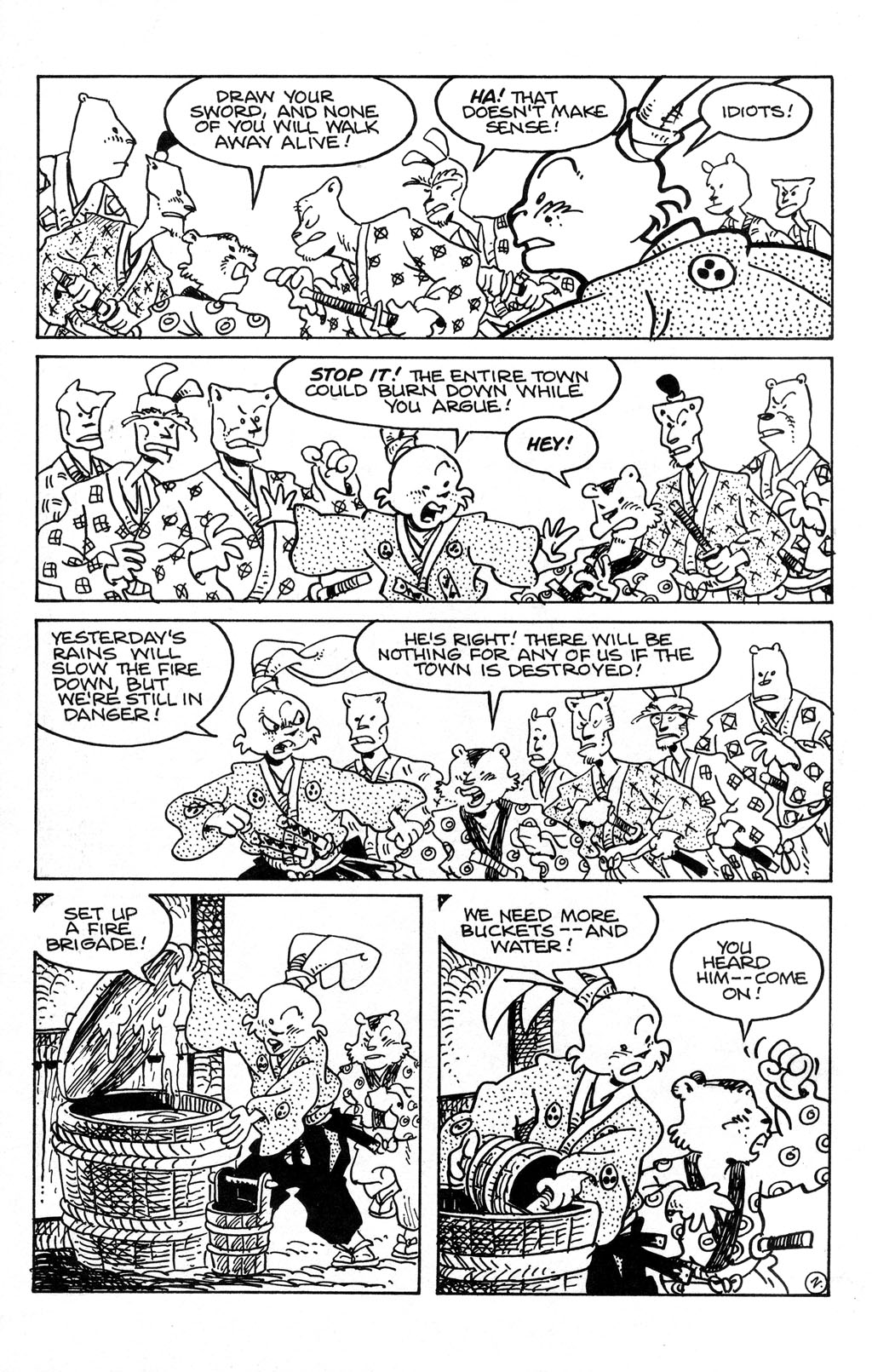 Usagi Yojimbo (1996) Issue #97 #97 - English 4