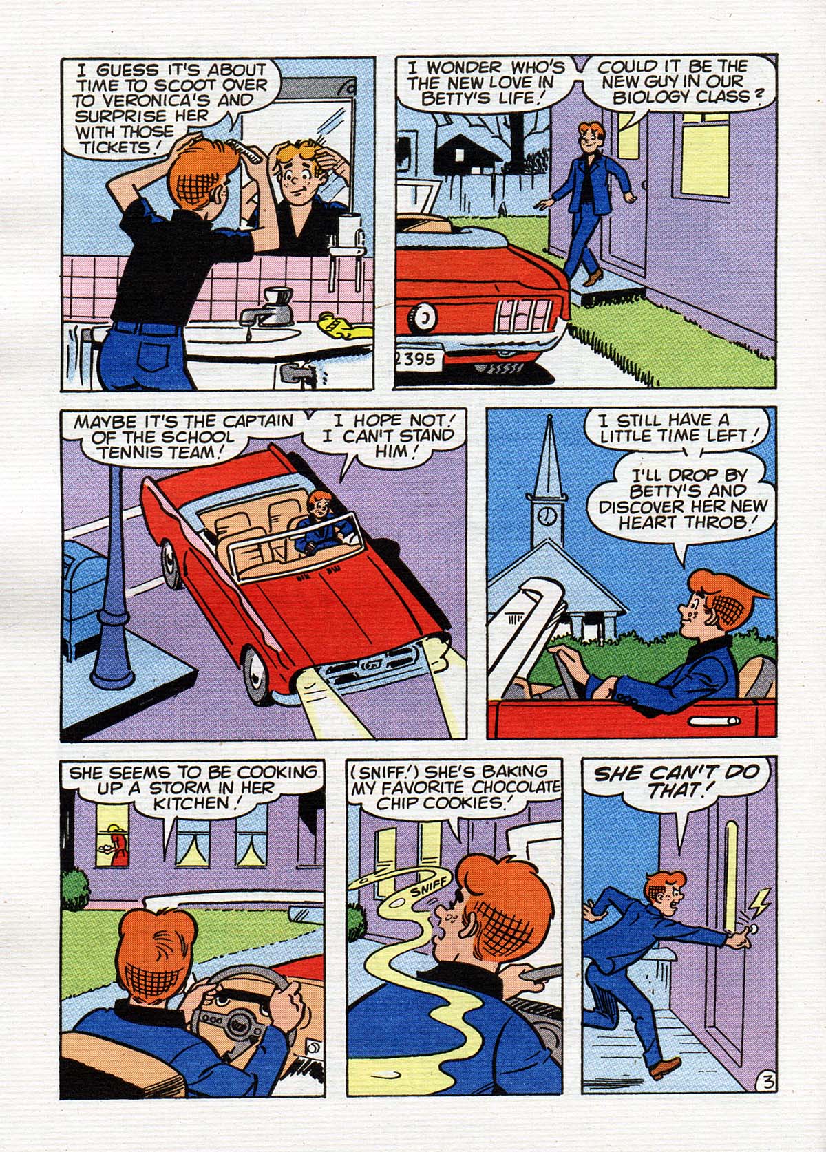 Read online Betty and Veronica Digest Magazine comic -  Issue #124 - 131