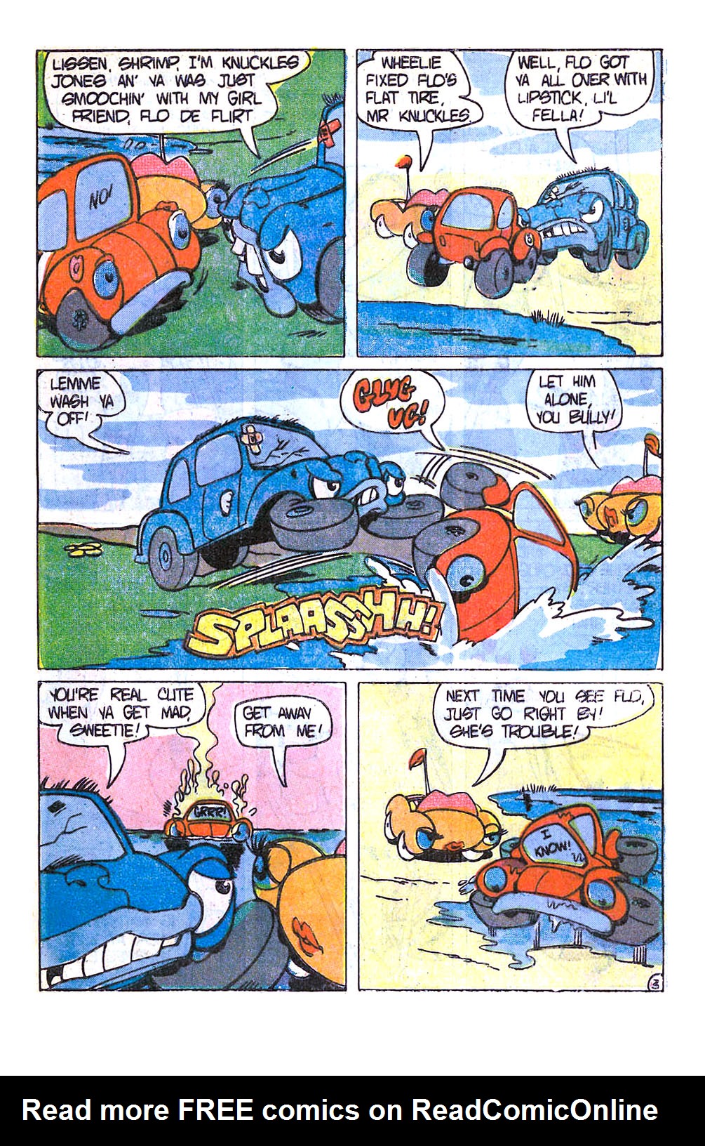 Read online Wheelie and the Chopper Bunch comic -  Issue #4 - 5