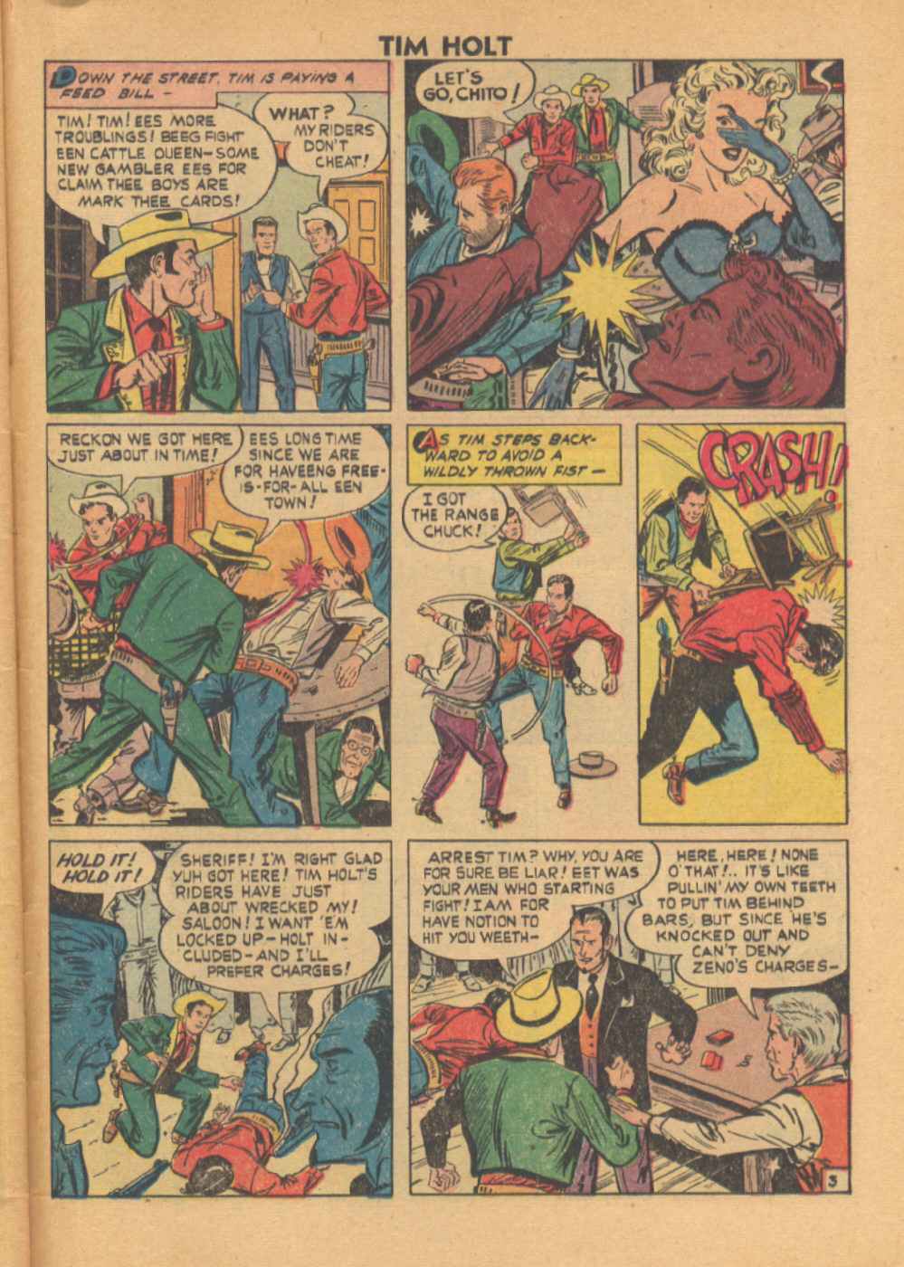 Read online Tim Holt comic -  Issue #13 - 31