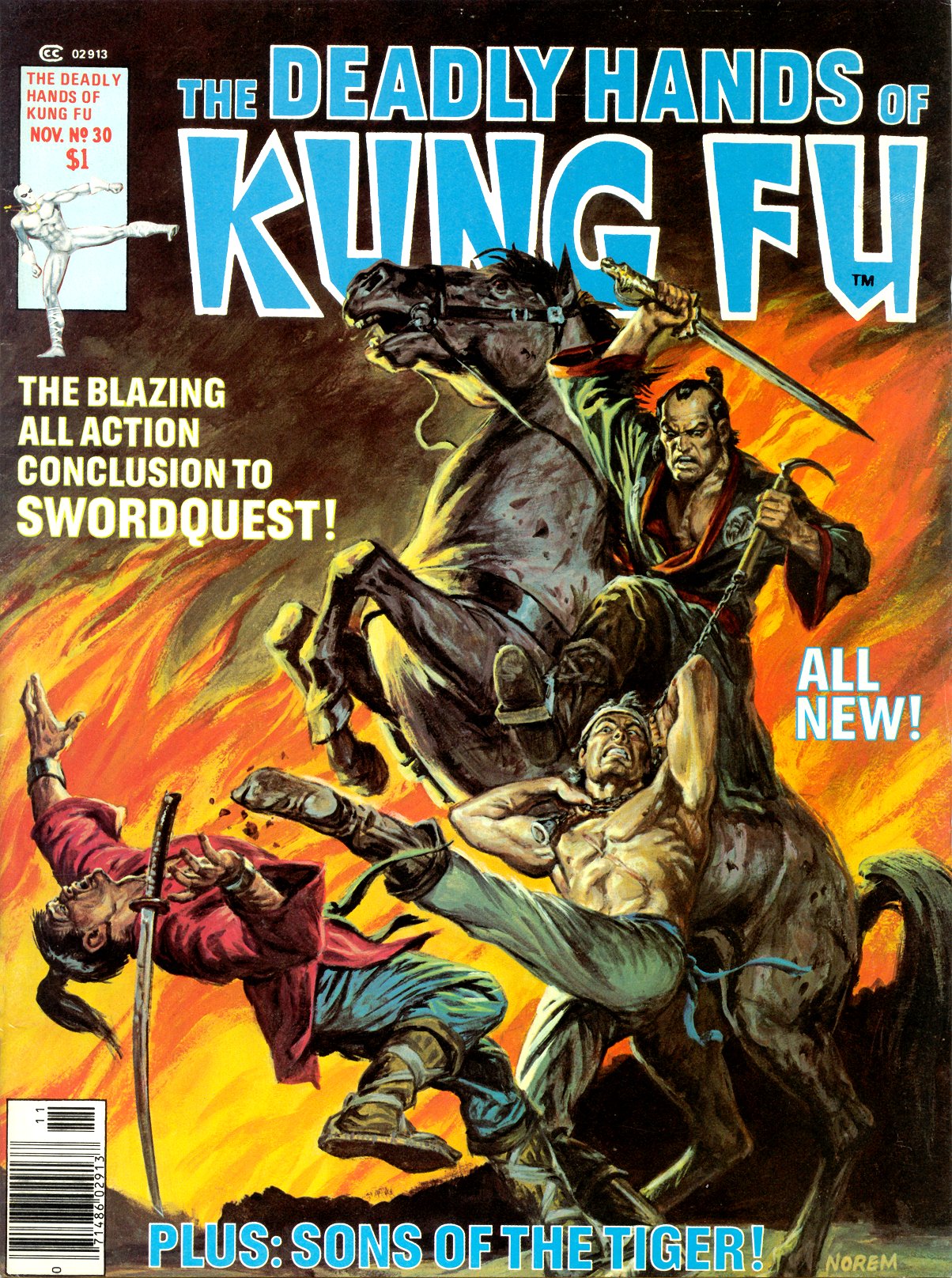 Read online The Deadly Hands of Kung Fu comic -  Issue #30 - 1