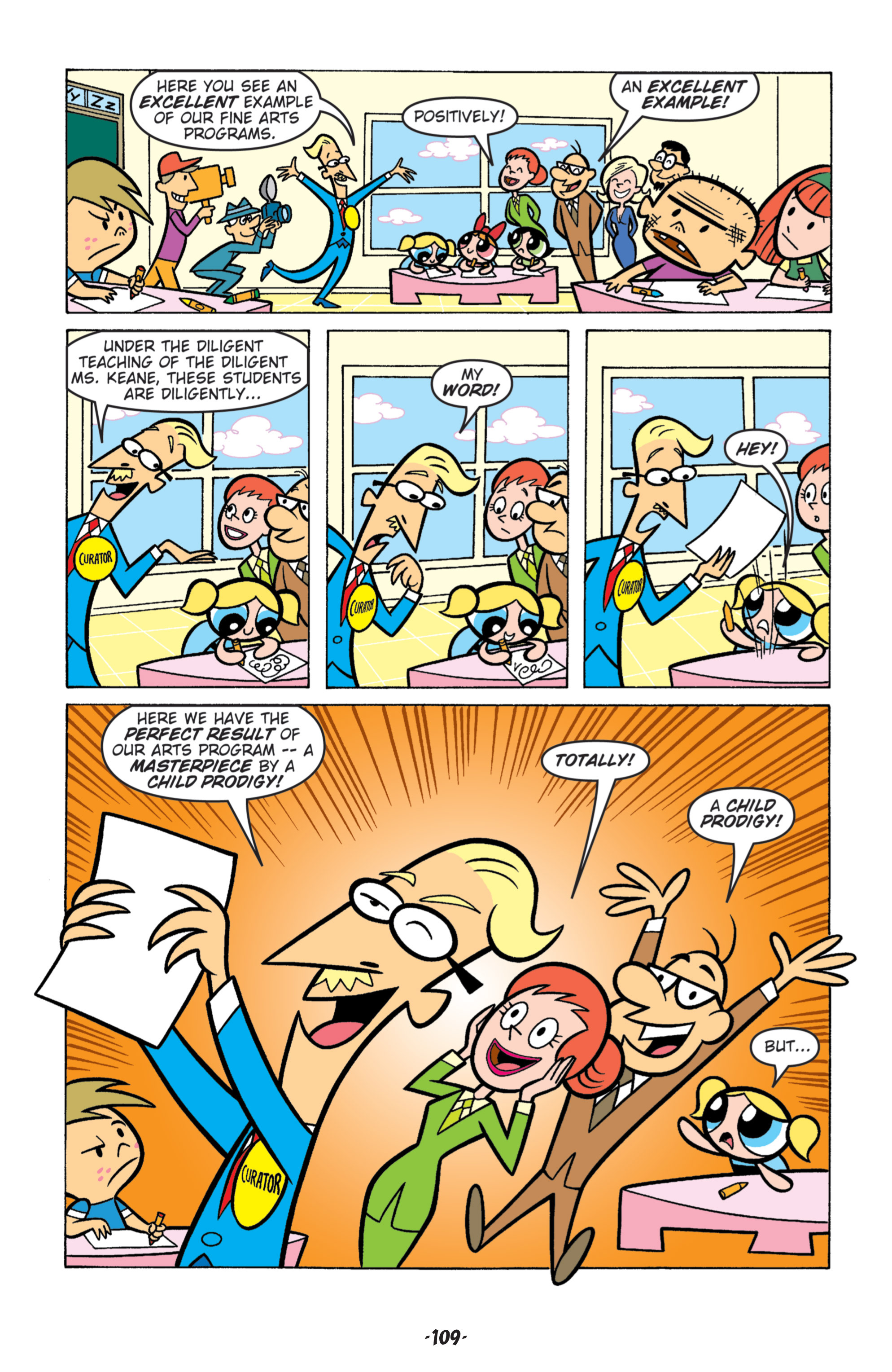 Read online Powerpuff Girls Classics comic -  Issue # TPB 3 - 110