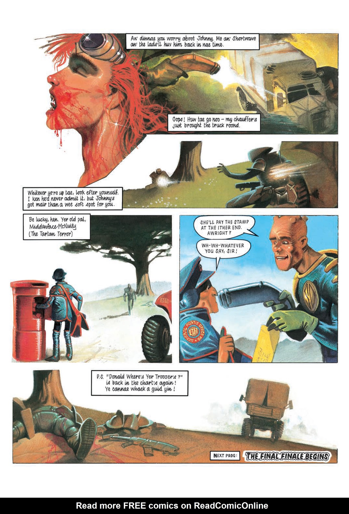 Read online Strontium Dog: The Final Solution comic -  Issue # TPB - 133