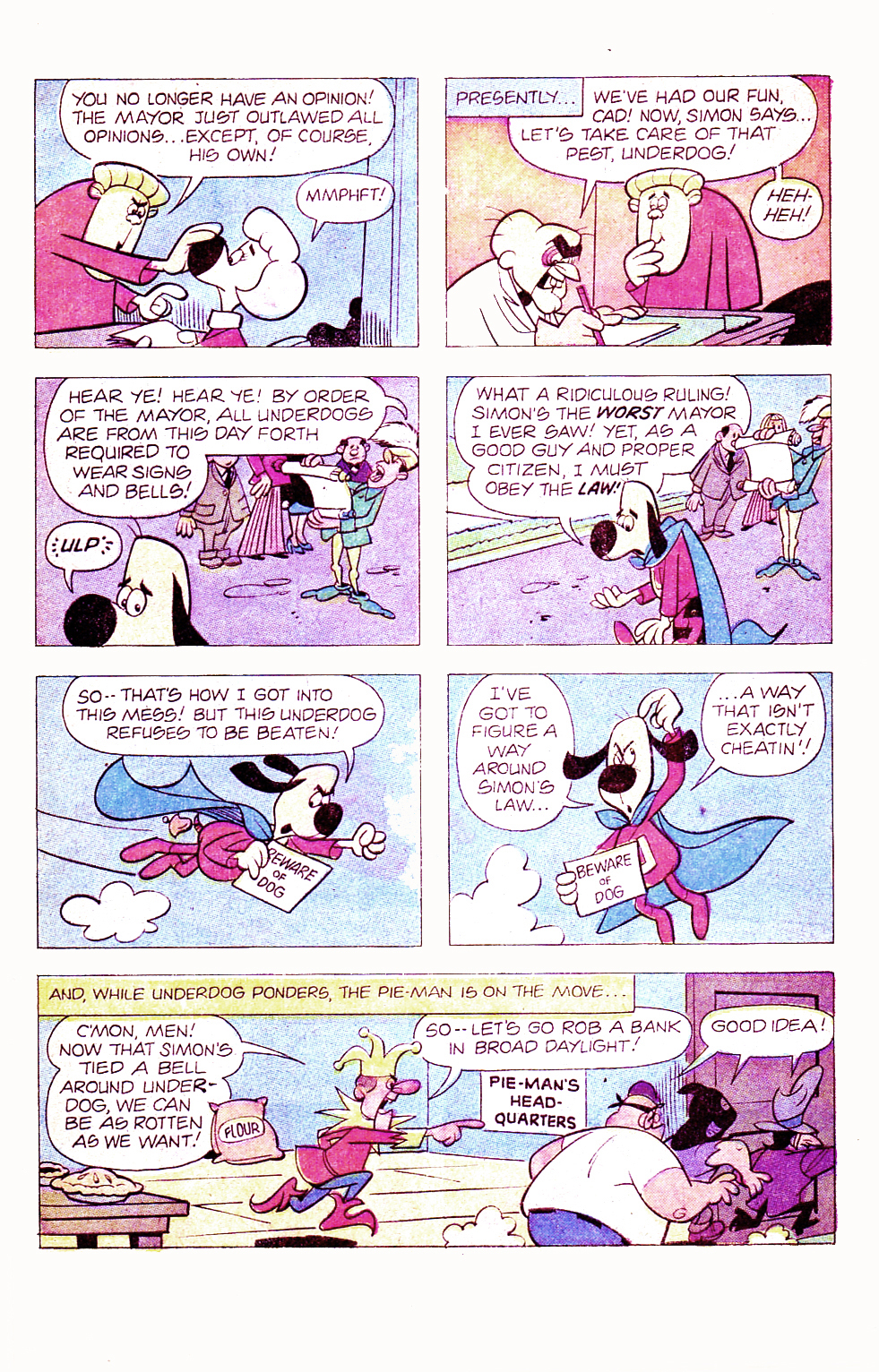 Read online Underdog (1975) comic -  Issue #8 - 9