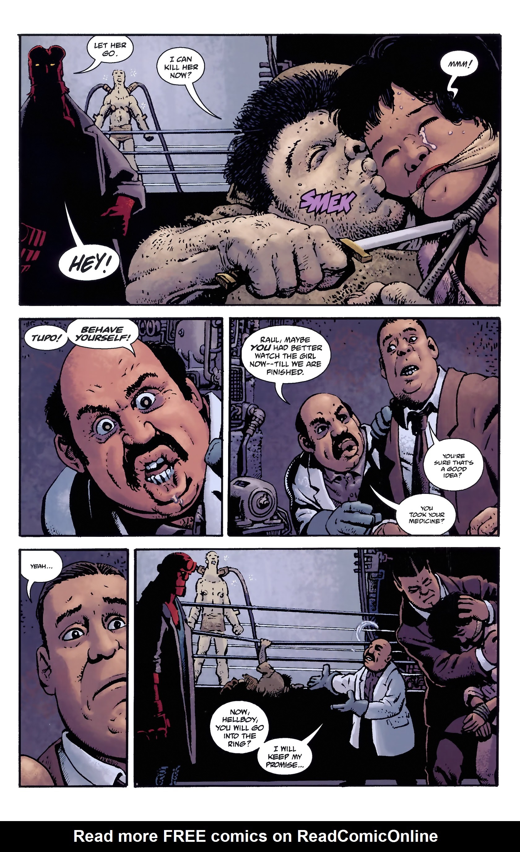 Read online Hellboy: House of the Living Dead comic -  Issue # TPB - 24