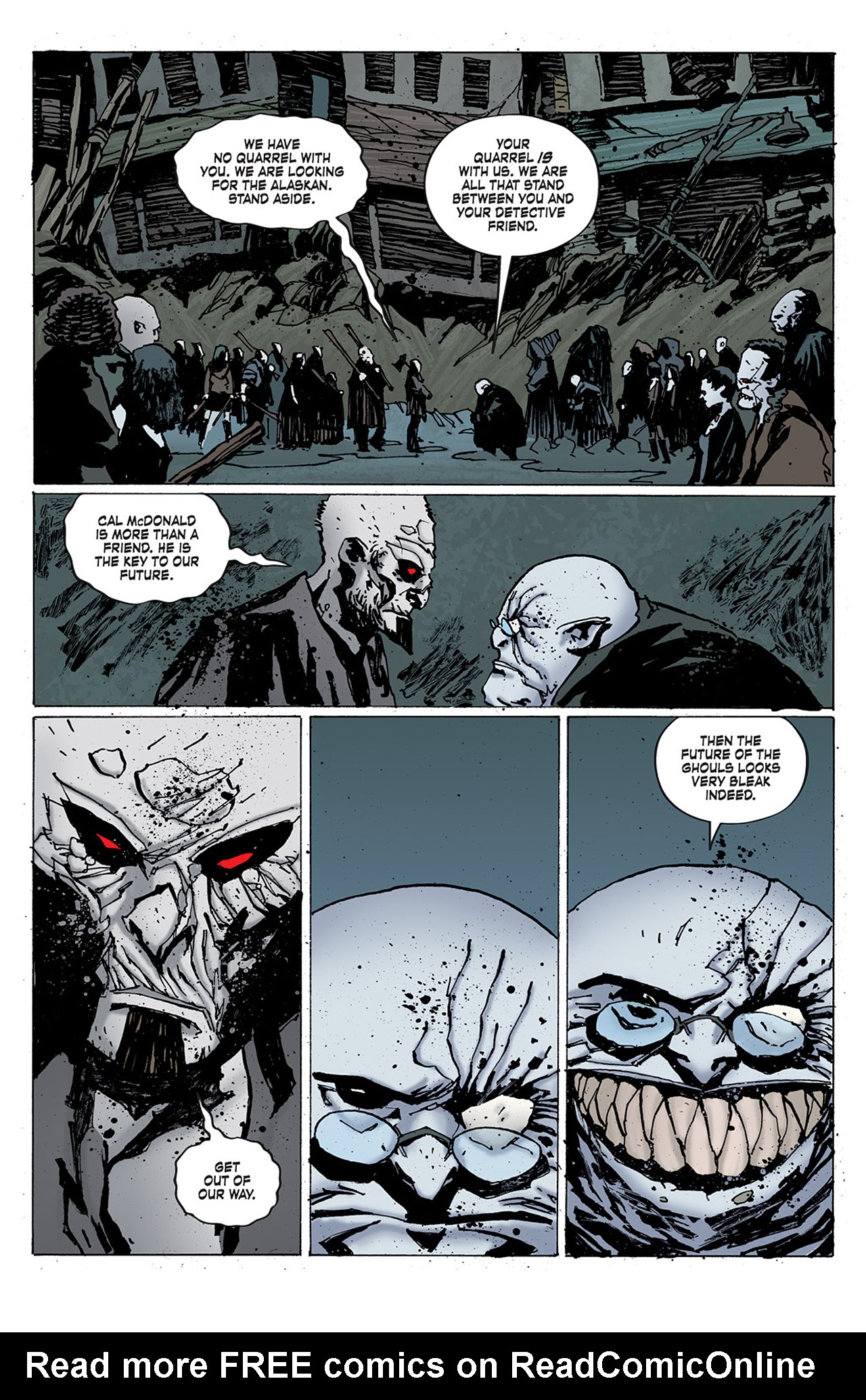 Read online Criminal Macabre: Final Night - The 30 Days of Night Crossover comic -  Issue #3 - 9