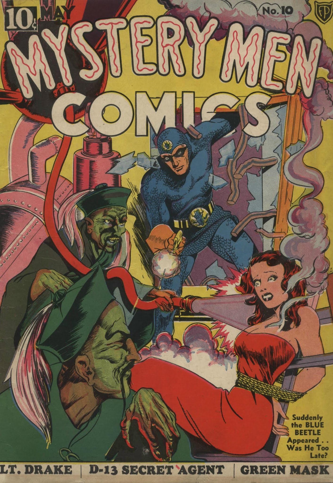 Read online Mystery Men Comics comic -  Issue #10 - 1