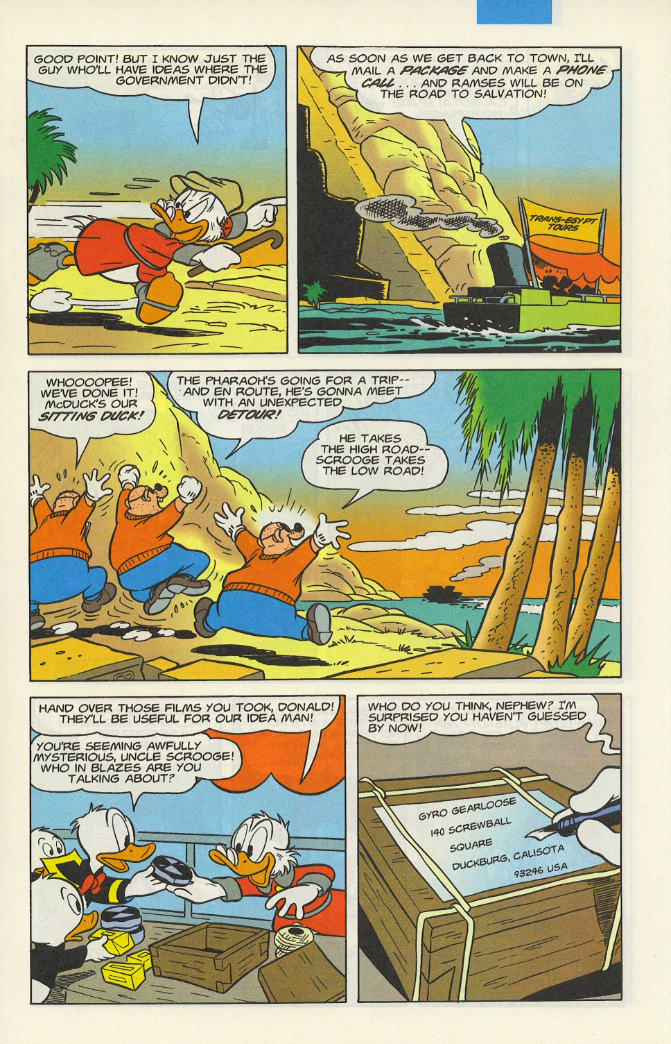 Read online Walt Disney's Uncle Scrooge Adventures comic -  Issue #37 - 12