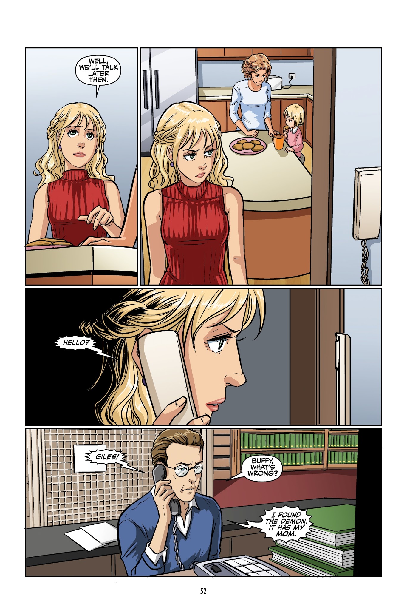 Read online Buffy: The High School Years–Parental Parasite comic -  Issue # TPB - 54