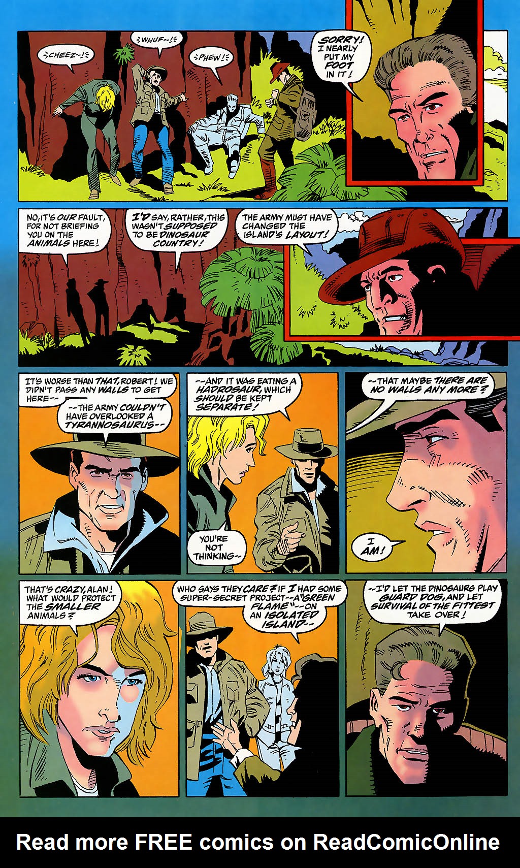 Read online Return To Jurassic Park comic -  Issue #1 - 23