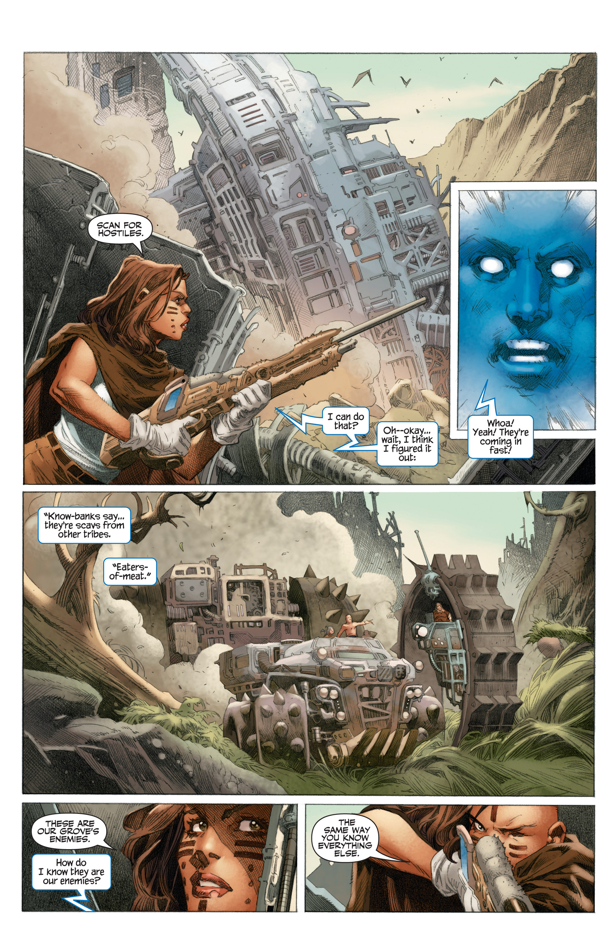 Read online 4001 A.D.: Beyond New Japan comic -  Issue # TPB - 81