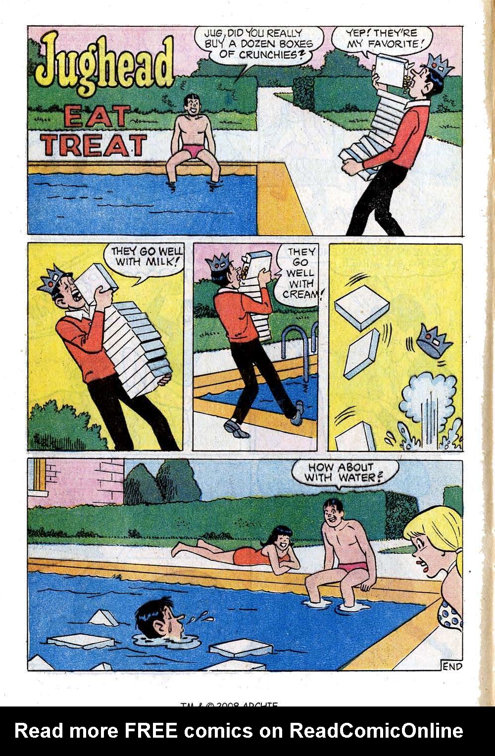 Read online Jughead (1965) comic -  Issue #210 - 8