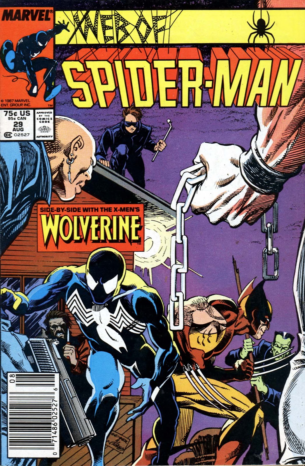 Web of Spider-Man (1985) issue 29 - Page 1