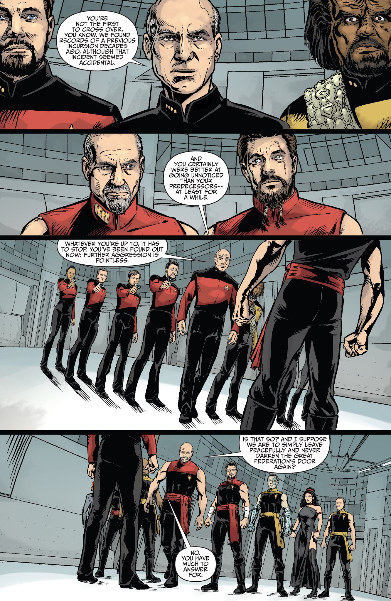 Read online Star Trek: The Next Generation: Through the Mirror comic -  Issue #5 - 4