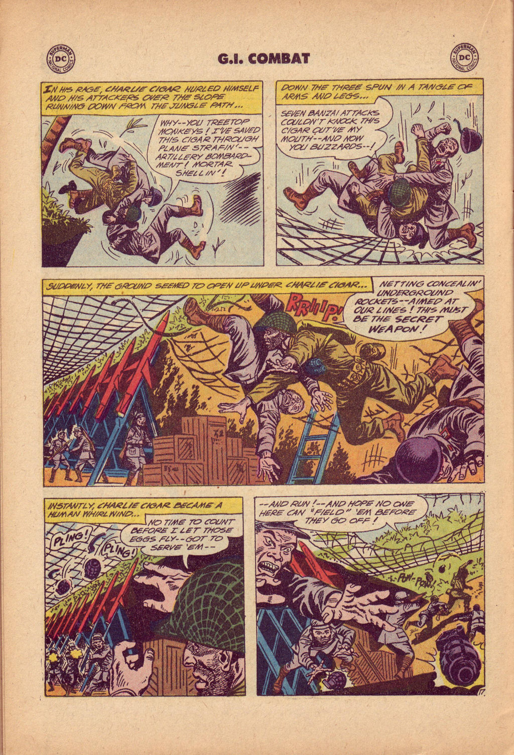 Read online G.I. Combat (1952) comic -  Issue #85 - 22