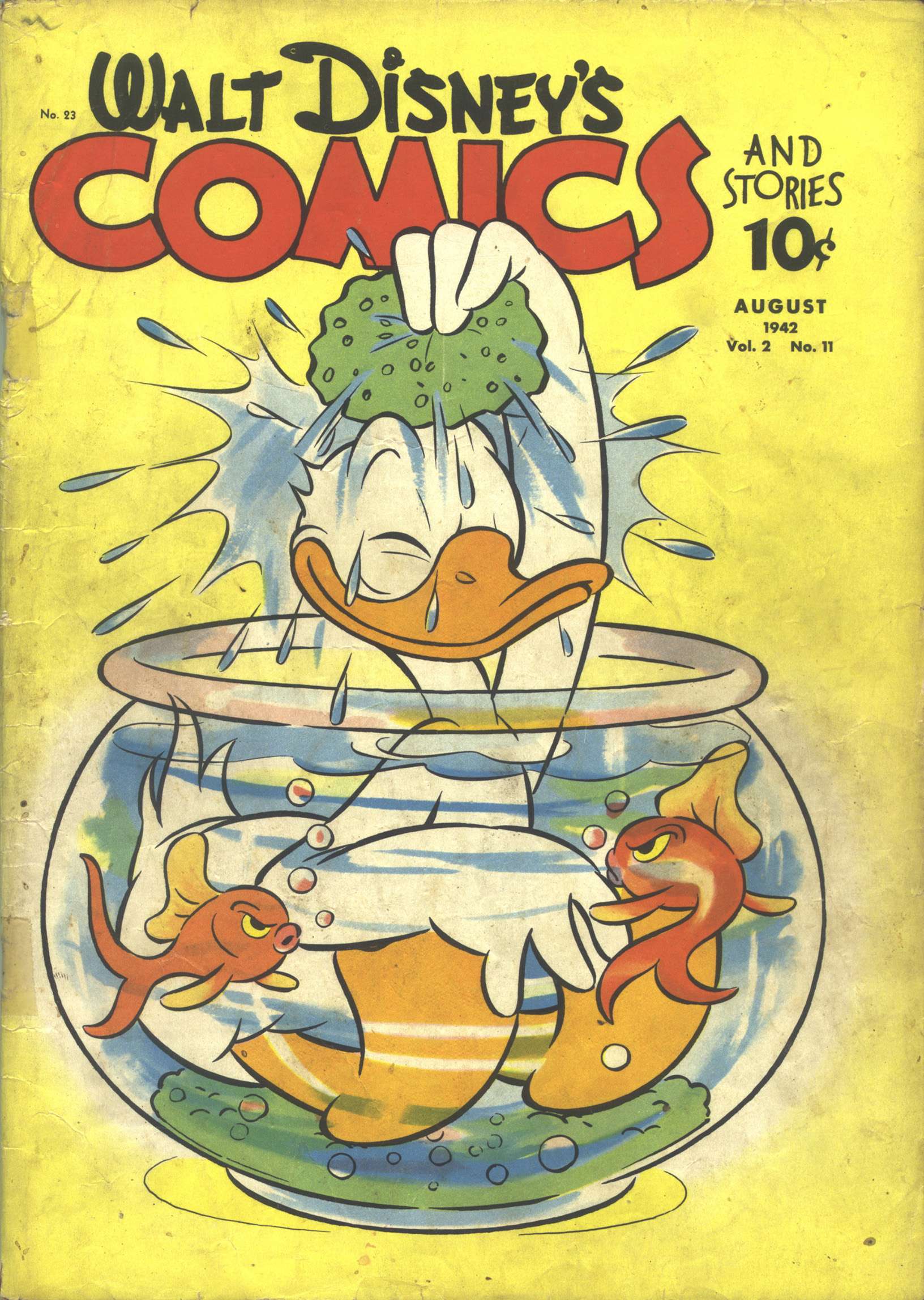 Read online Walt Disney's Comics and Stories comic -  Issue #23 - 1